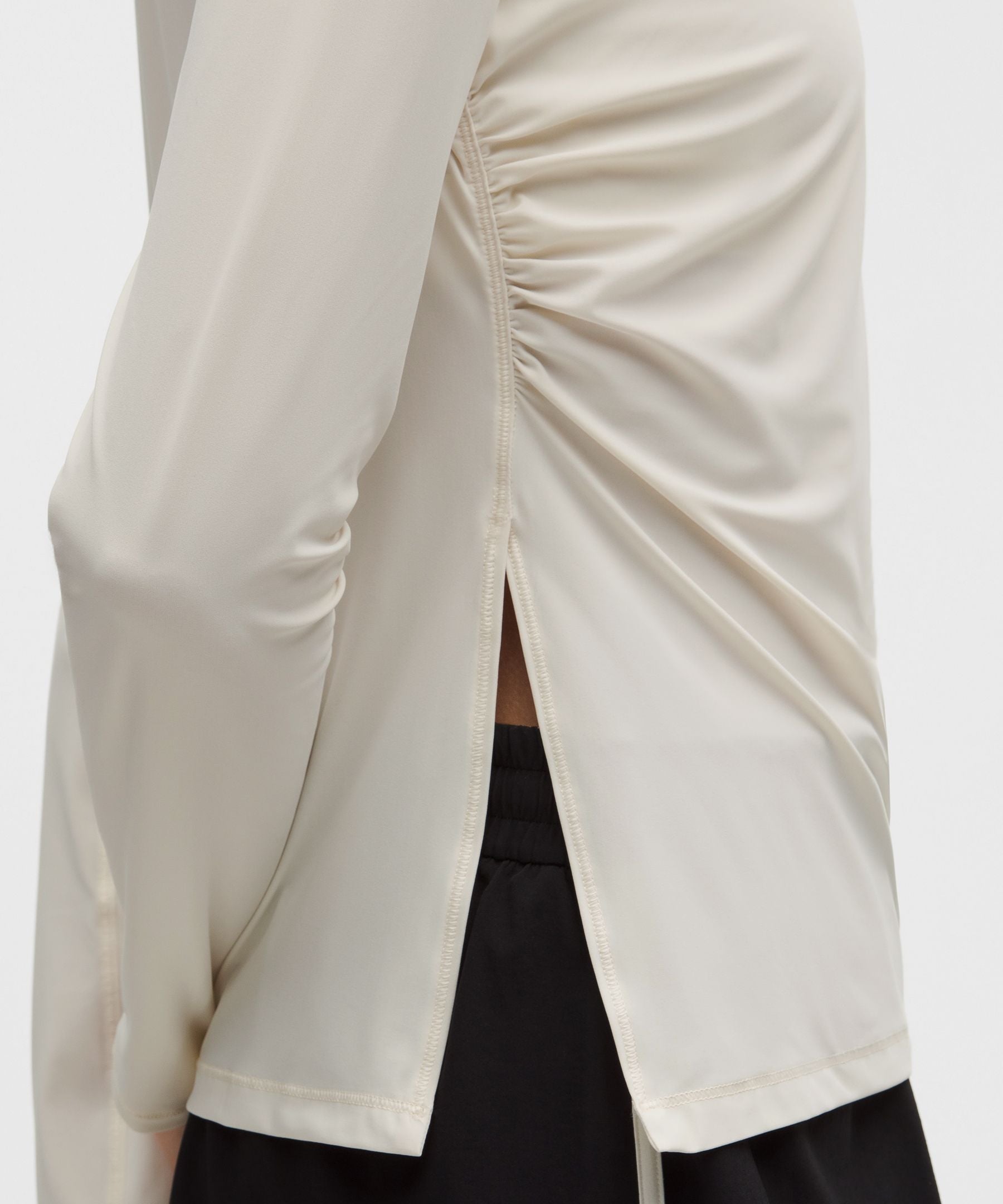 Lululemon Women's Side-Ruched Running Long-Sleeve Shirt