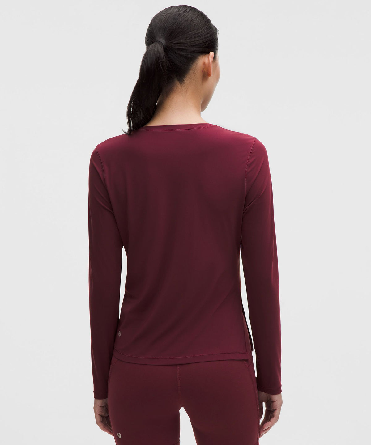 Lululemon Women's Side-Ruched Running Long-Sleeve Shirt