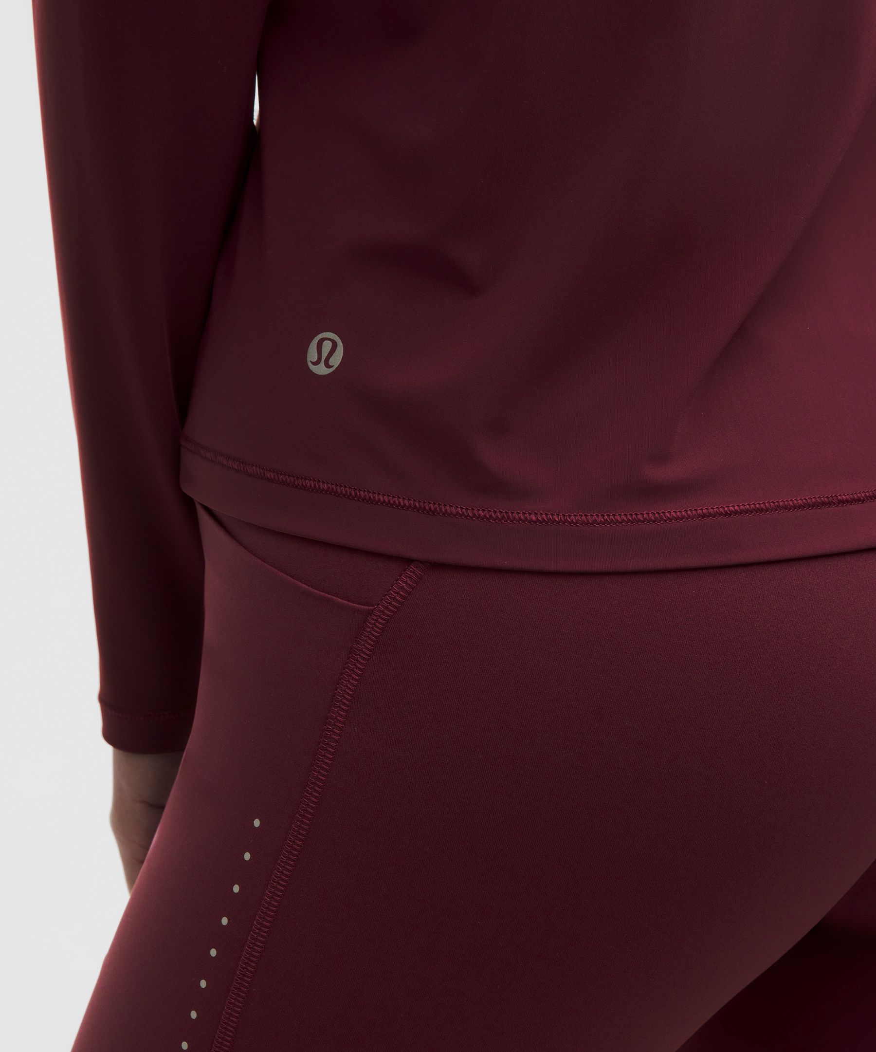 Lululemon Women's UV-Protective Side Ruched Running Long Sleeve
