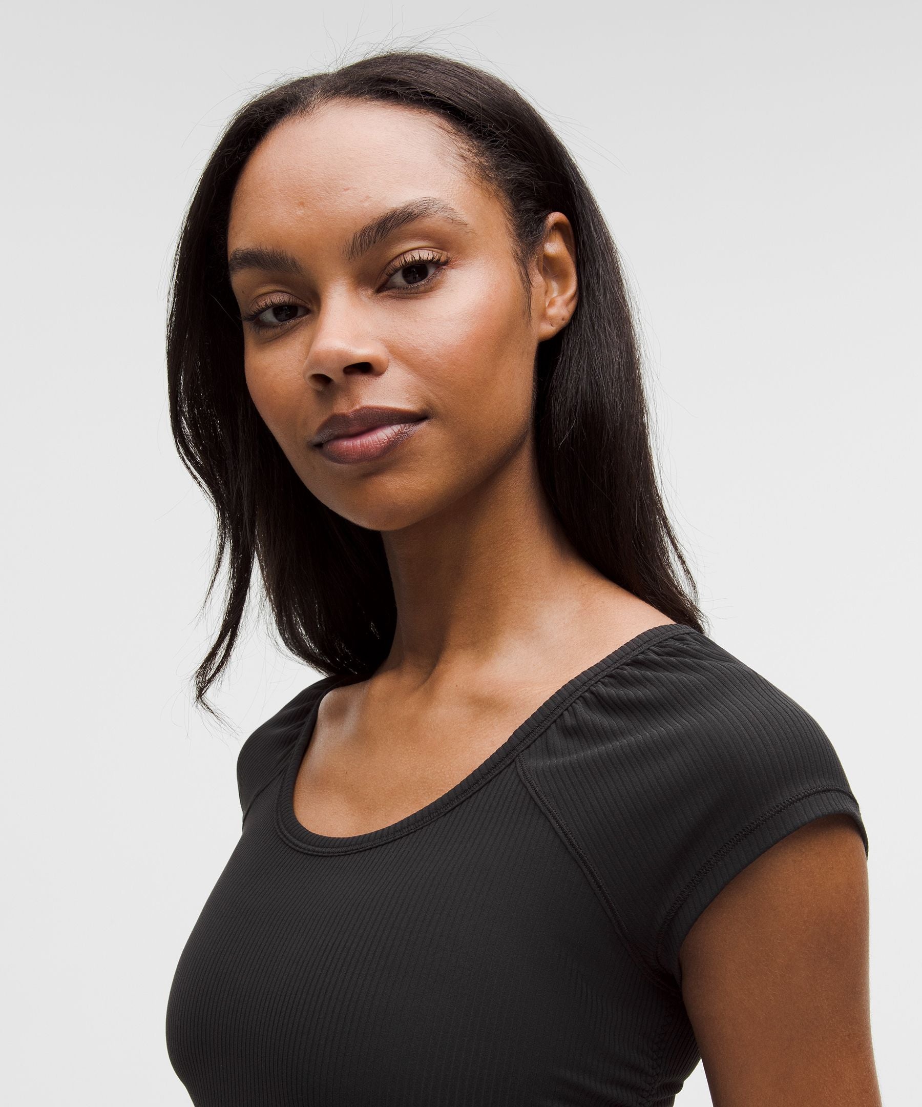 Lululemon Women's All It Takes Gathered Scoopneck T-Shirt