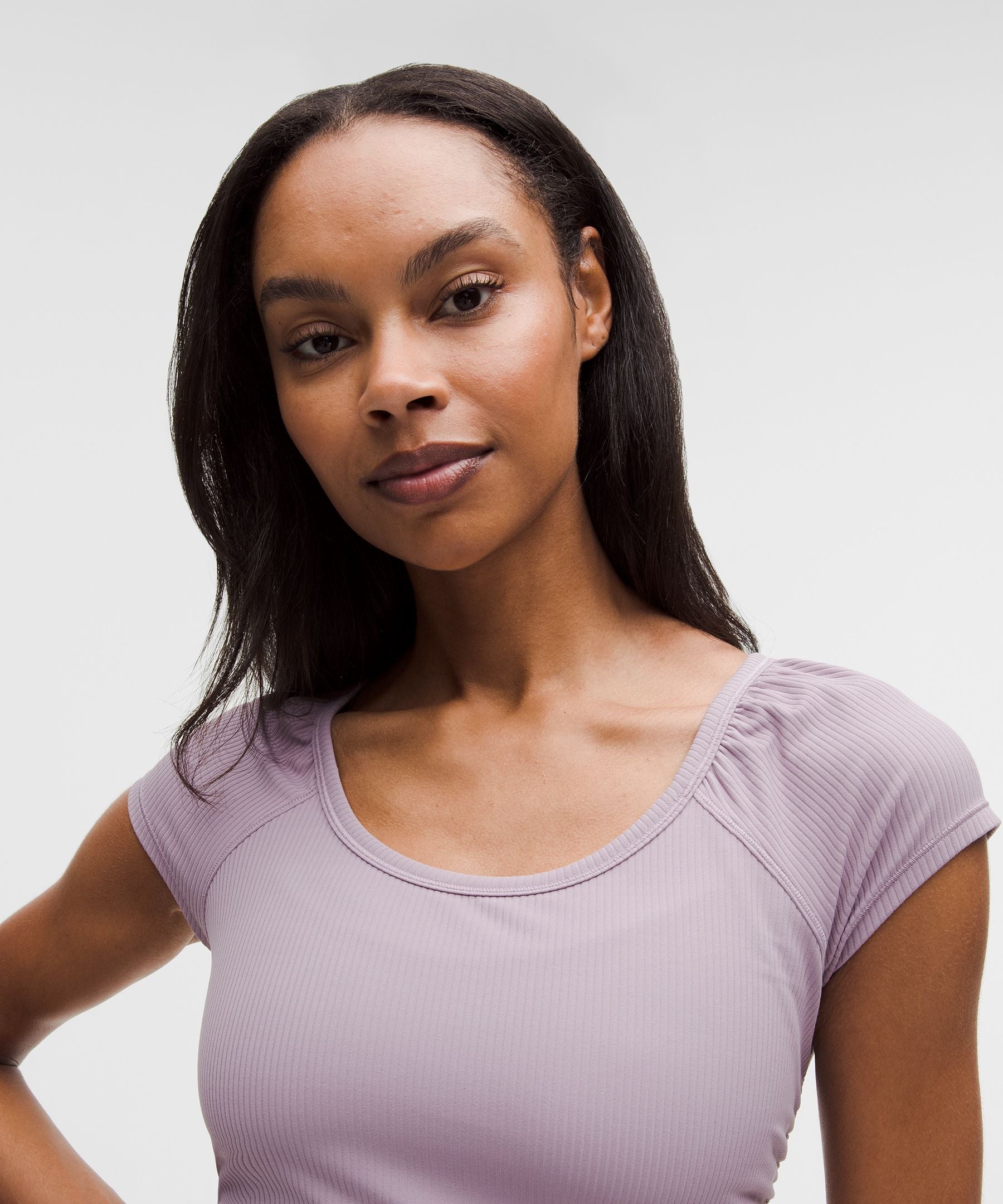 Lululemon Women's All It Takes Gathered Scoopneck T-Shirt