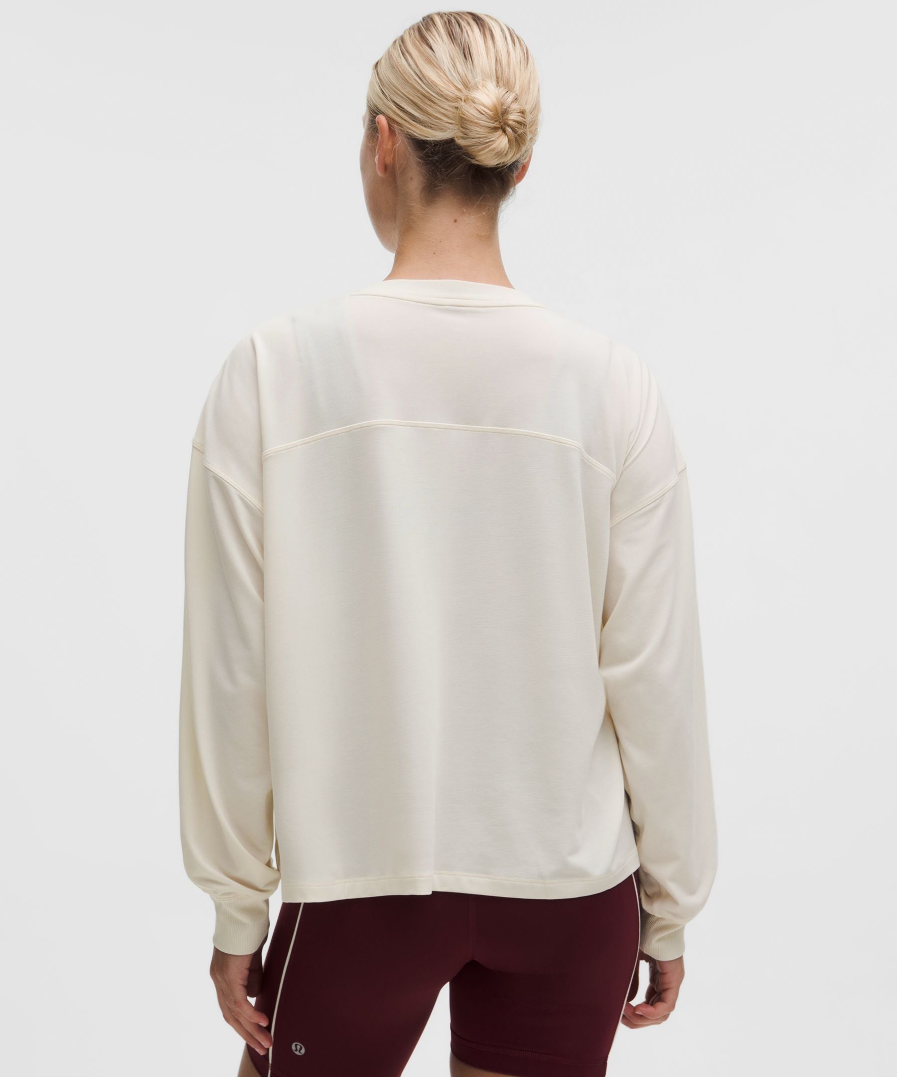 Lululemon Women's Jersey Training V-Neck Long-Sleeve Shirt