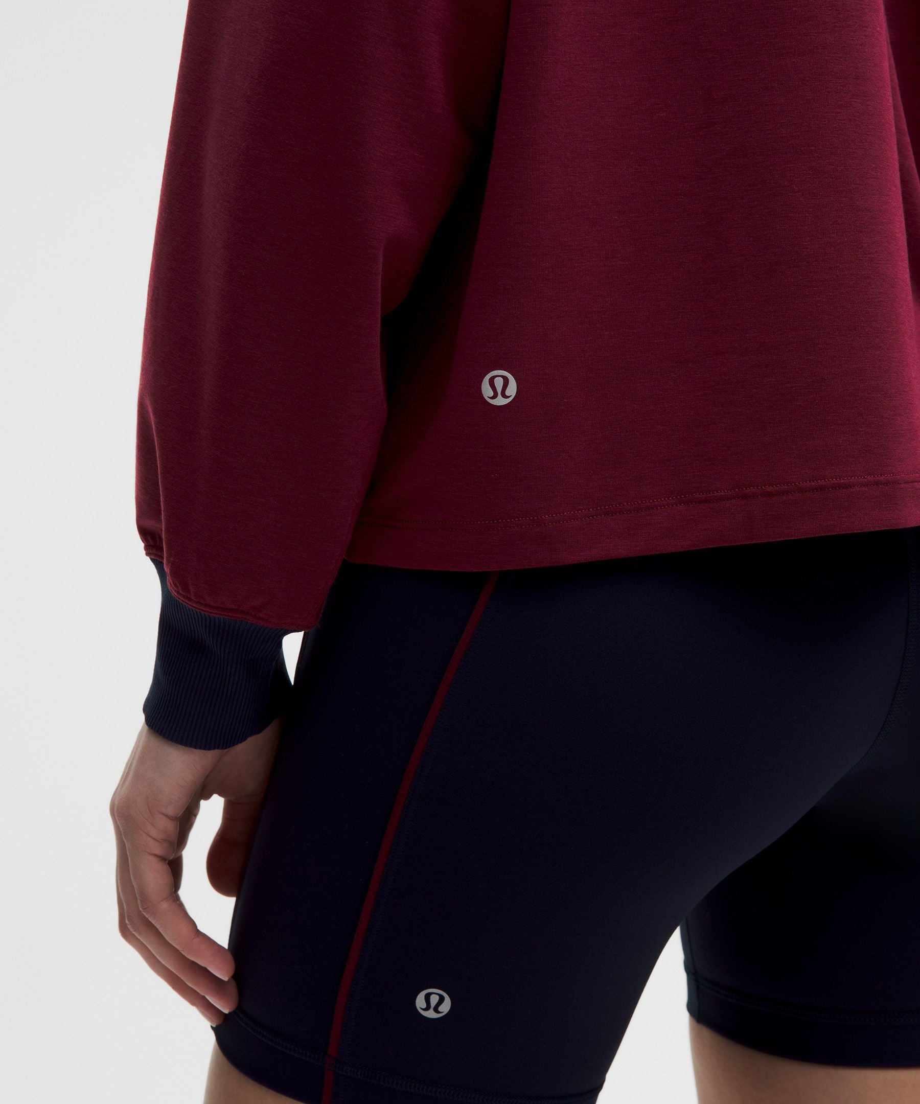 Lululemon Women's Jersey Training V-Neck Long-Sleeve Shirt