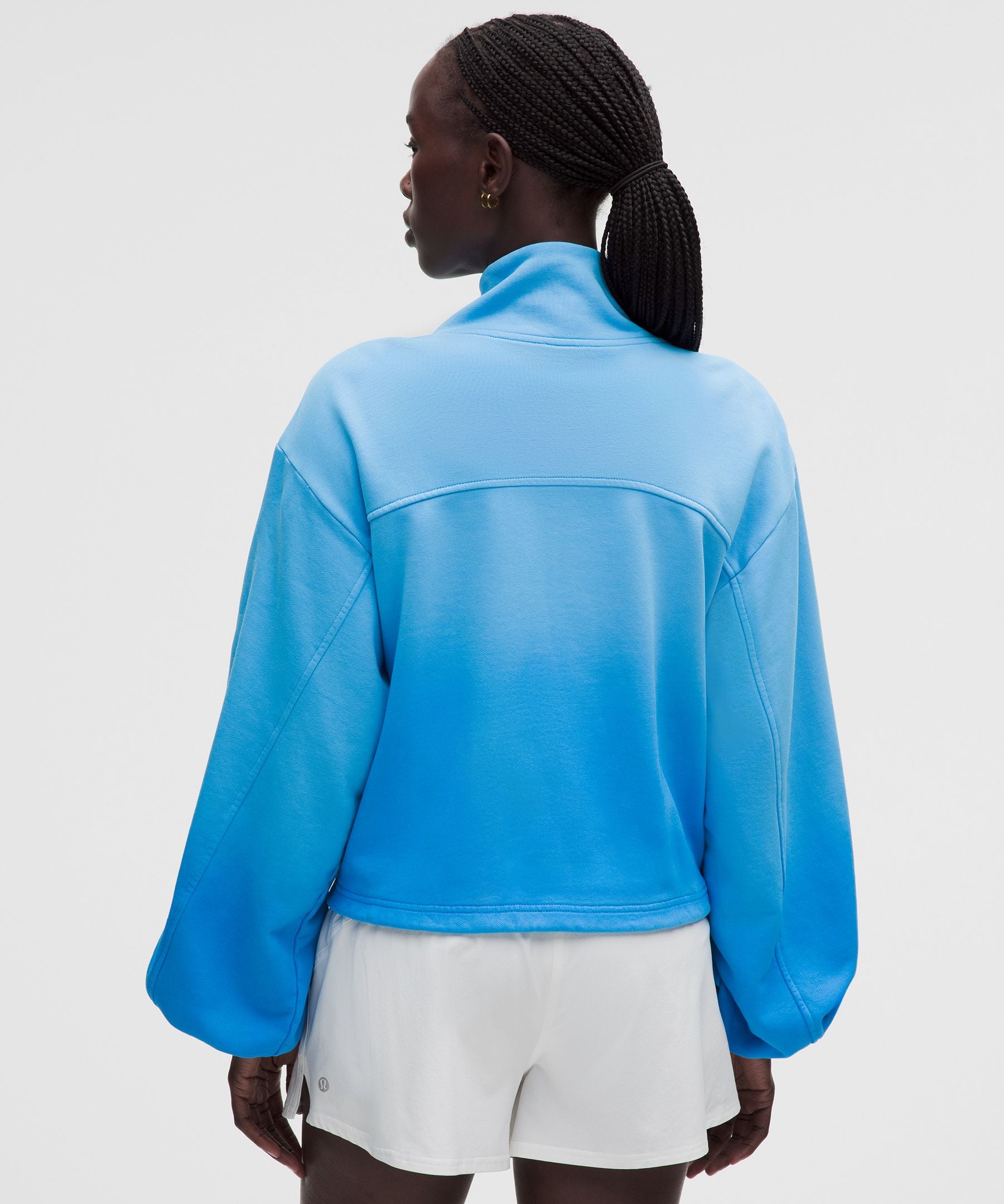 Lululemon Cotton Terry Tennis Half Zip *Wash
