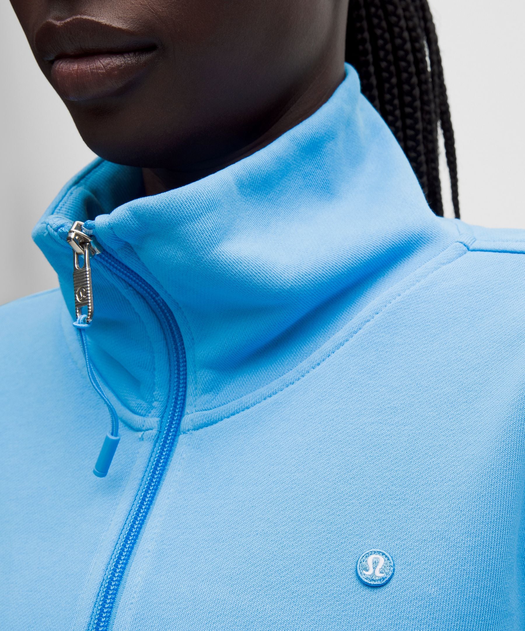 Lululemon Cotton Terry Tennis Half Zip *Wash