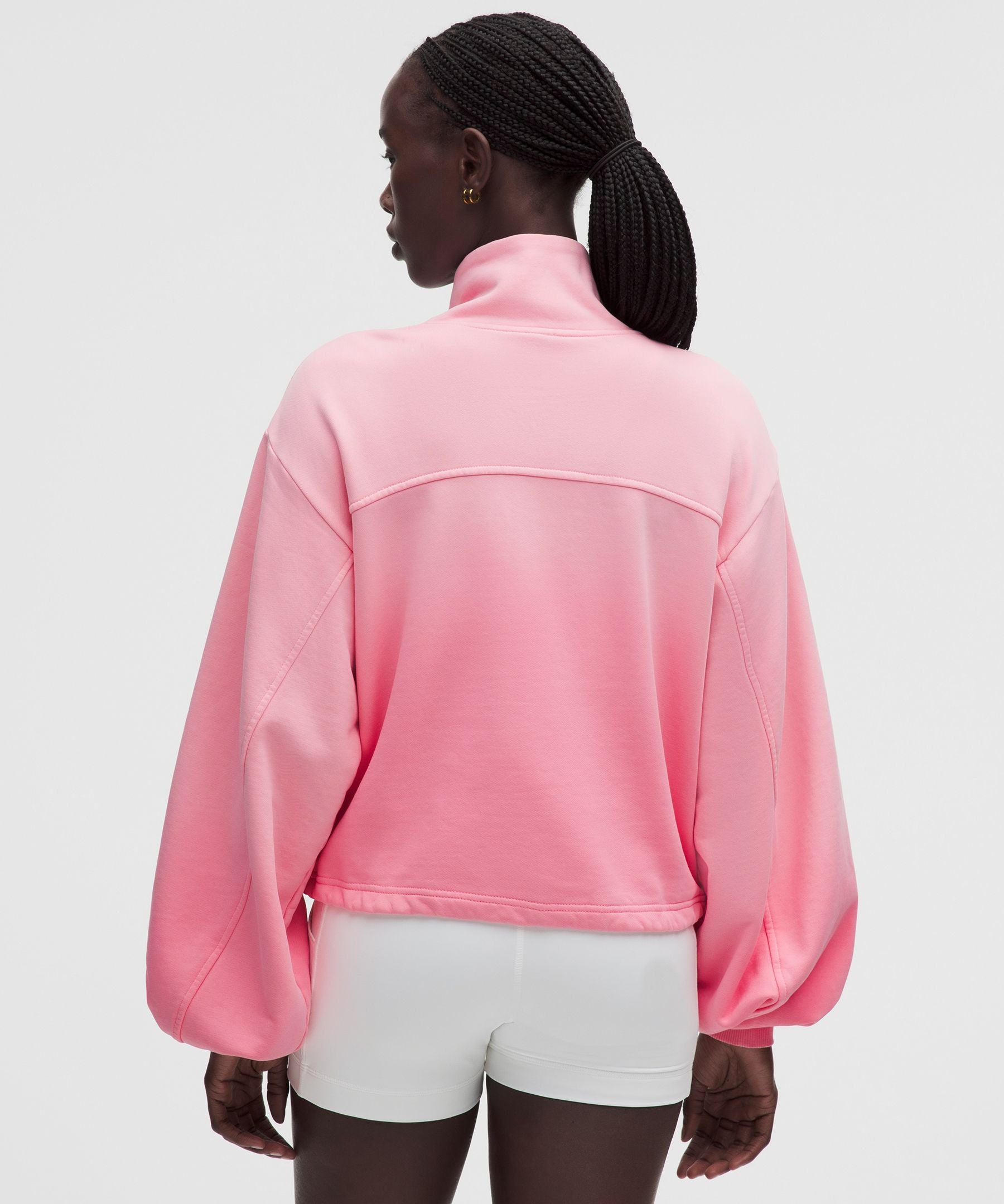 Lululemon Cotton Terry Tennis Half Zip *Wash