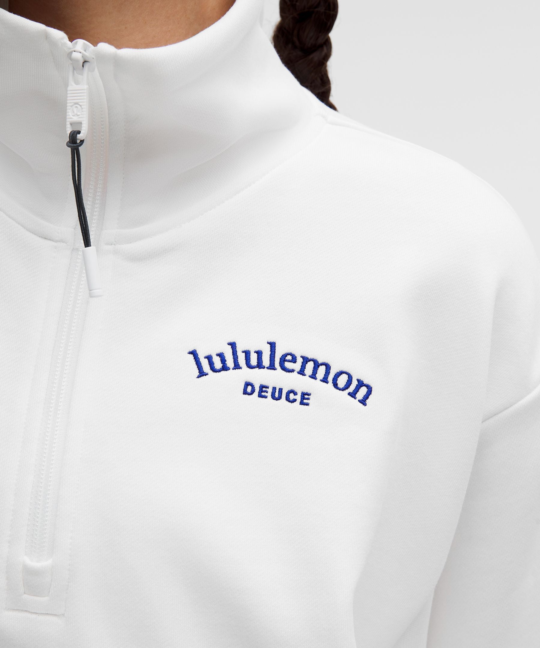 Lululemon Cotton Terry Tennis Half Zip *Deuce