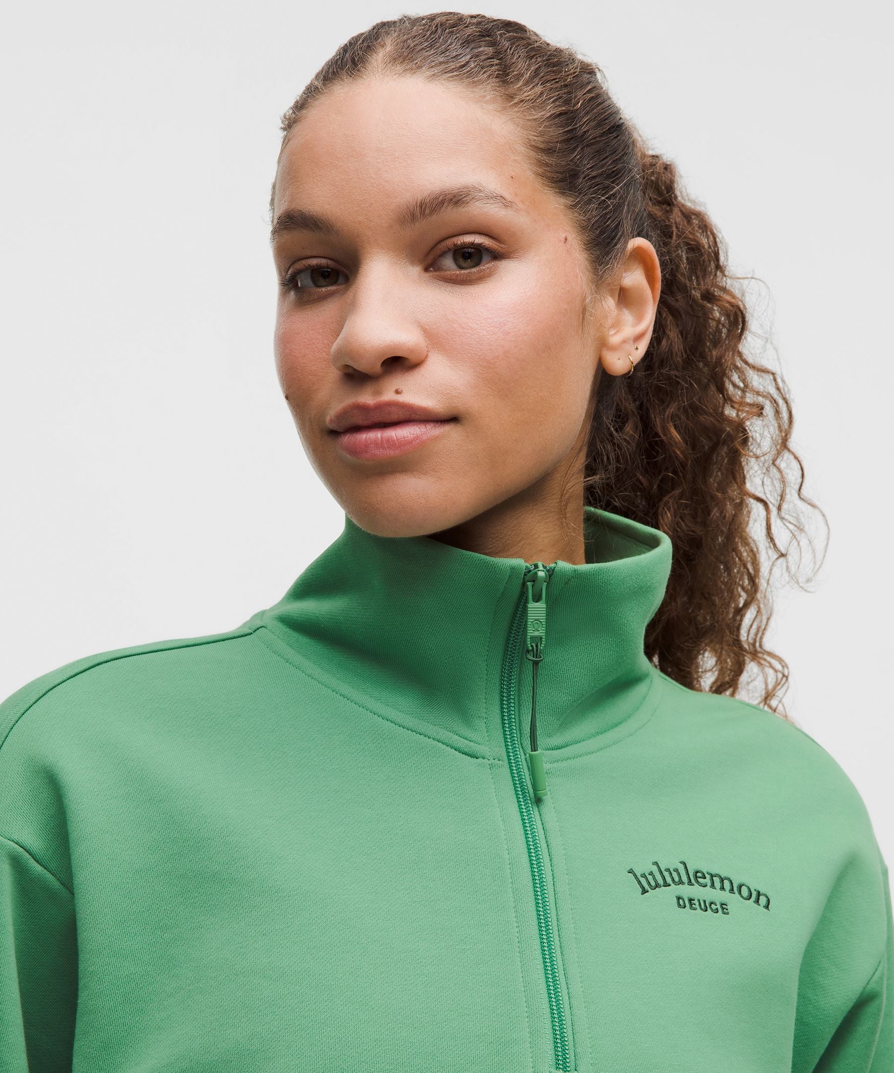 Lululemon Cotton Terry Tennis Half Zip *Deuce