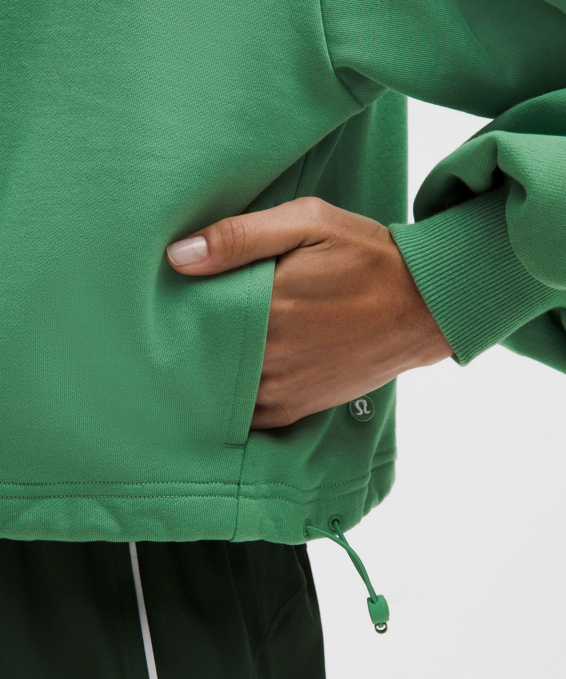Lululemon Cotton Terry Tennis Half Zip *Deuce