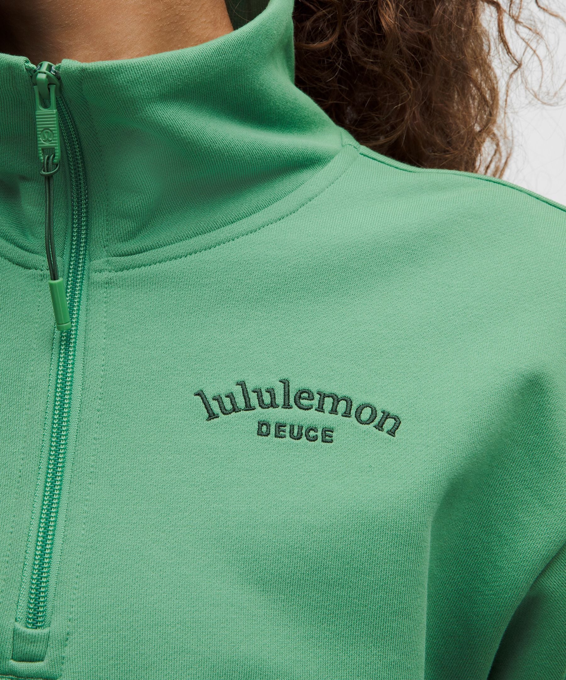 Lululemon Cotton Terry Tennis Half Zip *Deuce