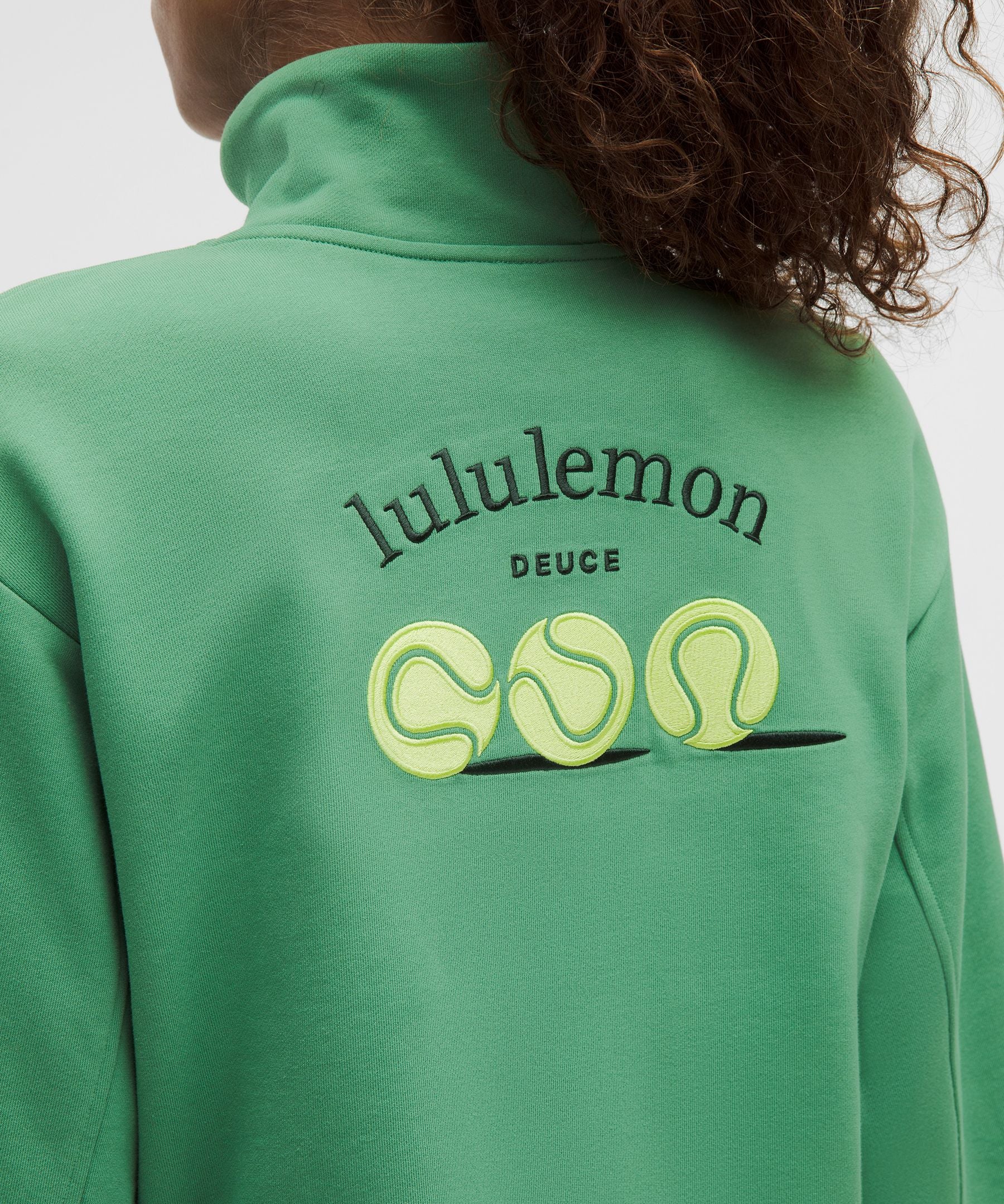 Lululemon Cotton Terry Tennis Half Zip *Deuce