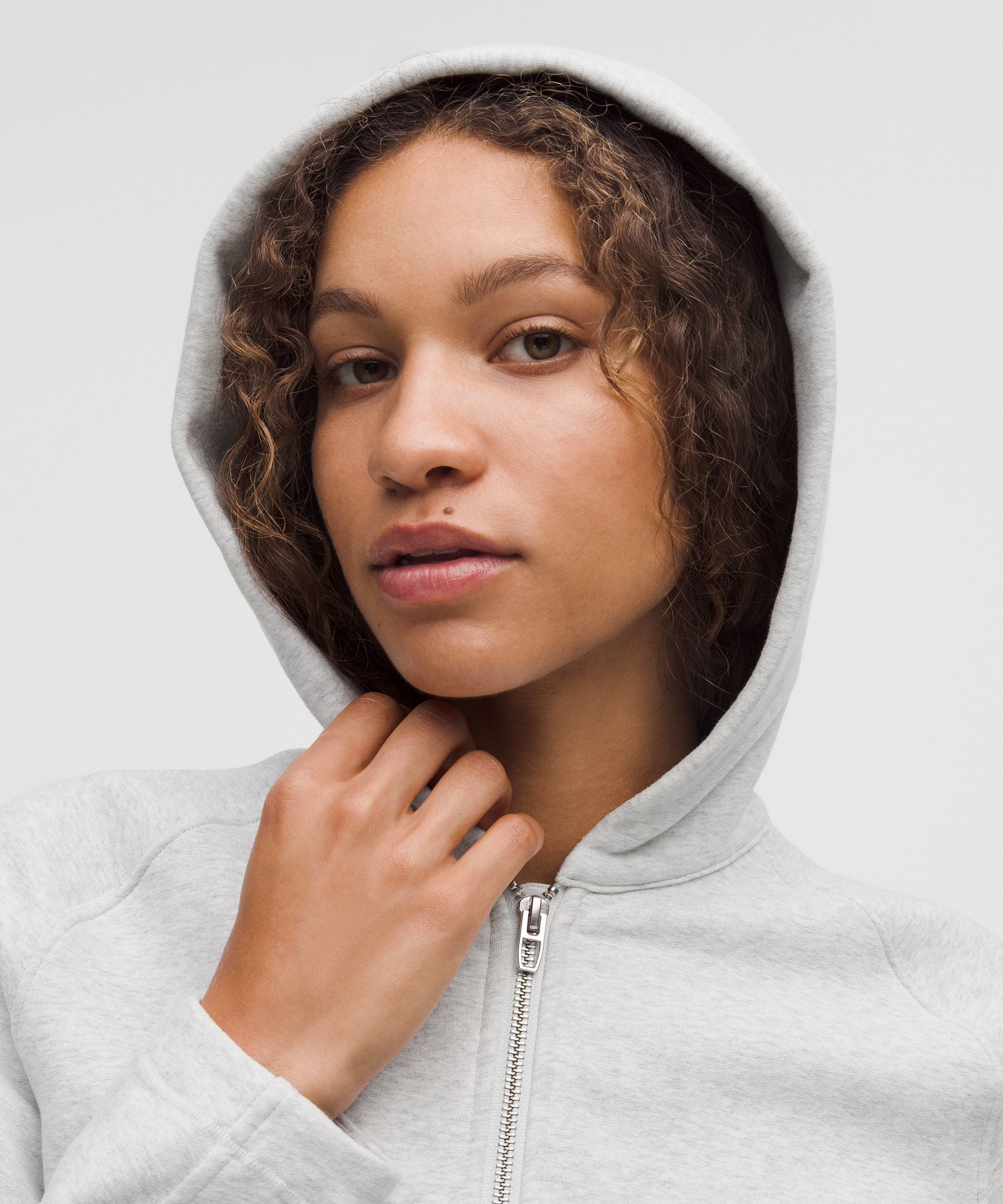 Lululemon Loungeful Relaxed-Fit Full-Zip Cropped Hoodie