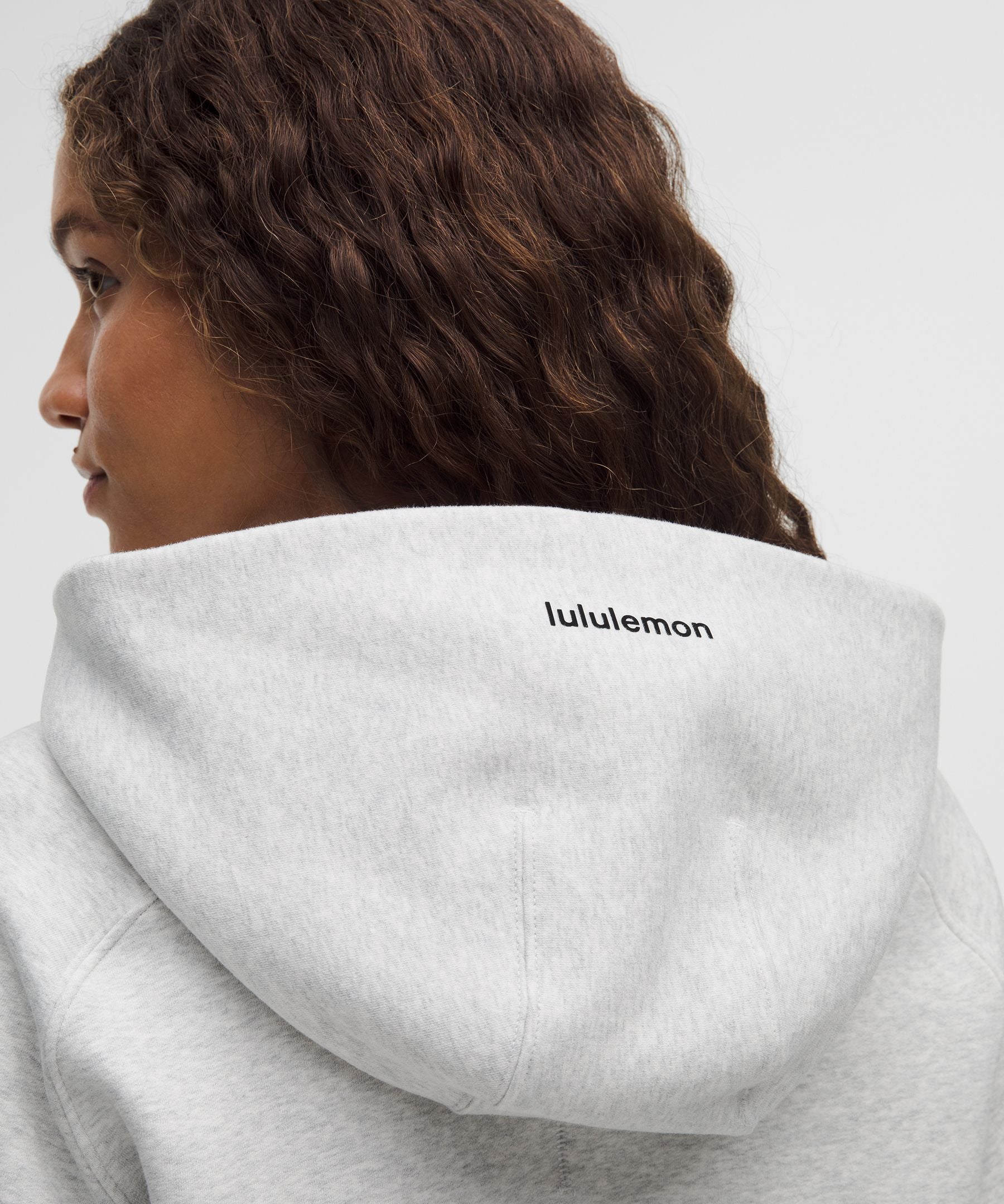 Lululemon Loungeful Relaxed-Fit Full-Zip Cropped Hoodie