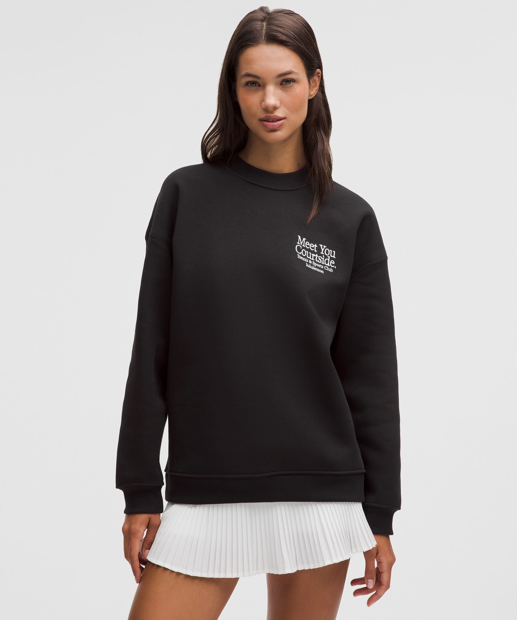 Lululemon Womens Big Cozy Oversized Pullover *Tennis