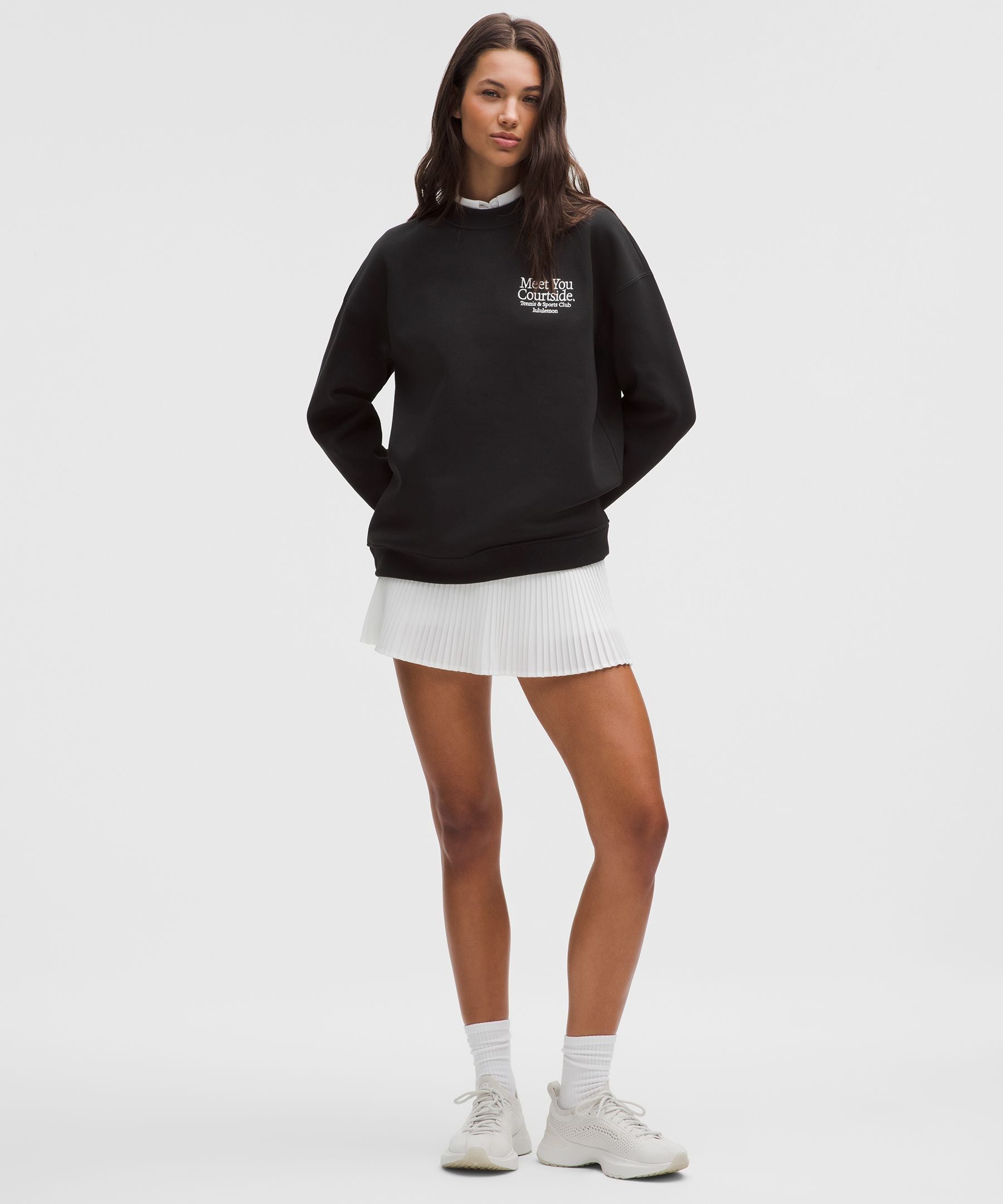 Lululemon Womens Big Cozy Oversized Pullover *Tennis