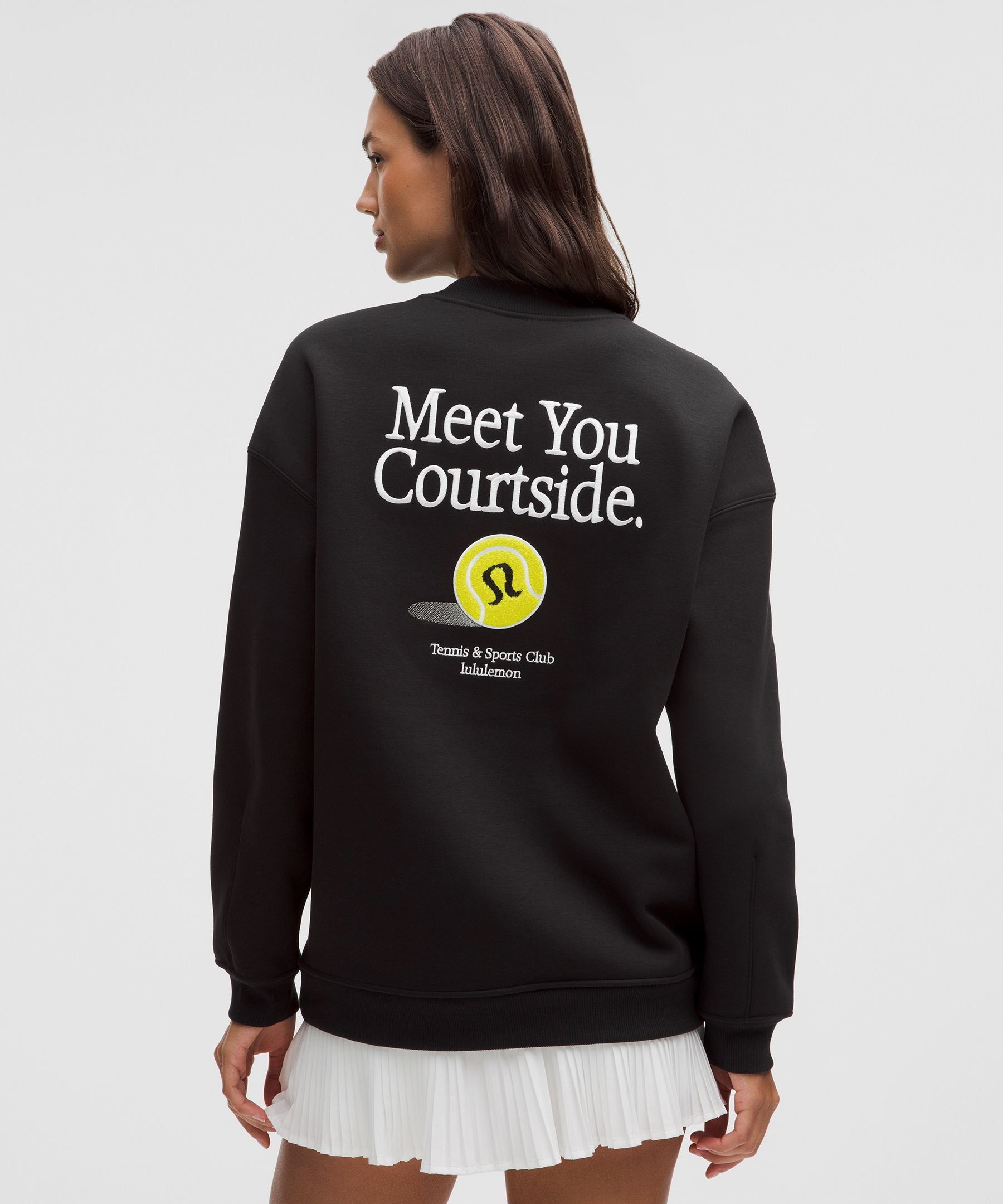 Lululemon Womens Big Cozy Oversized Pullover *Tennis