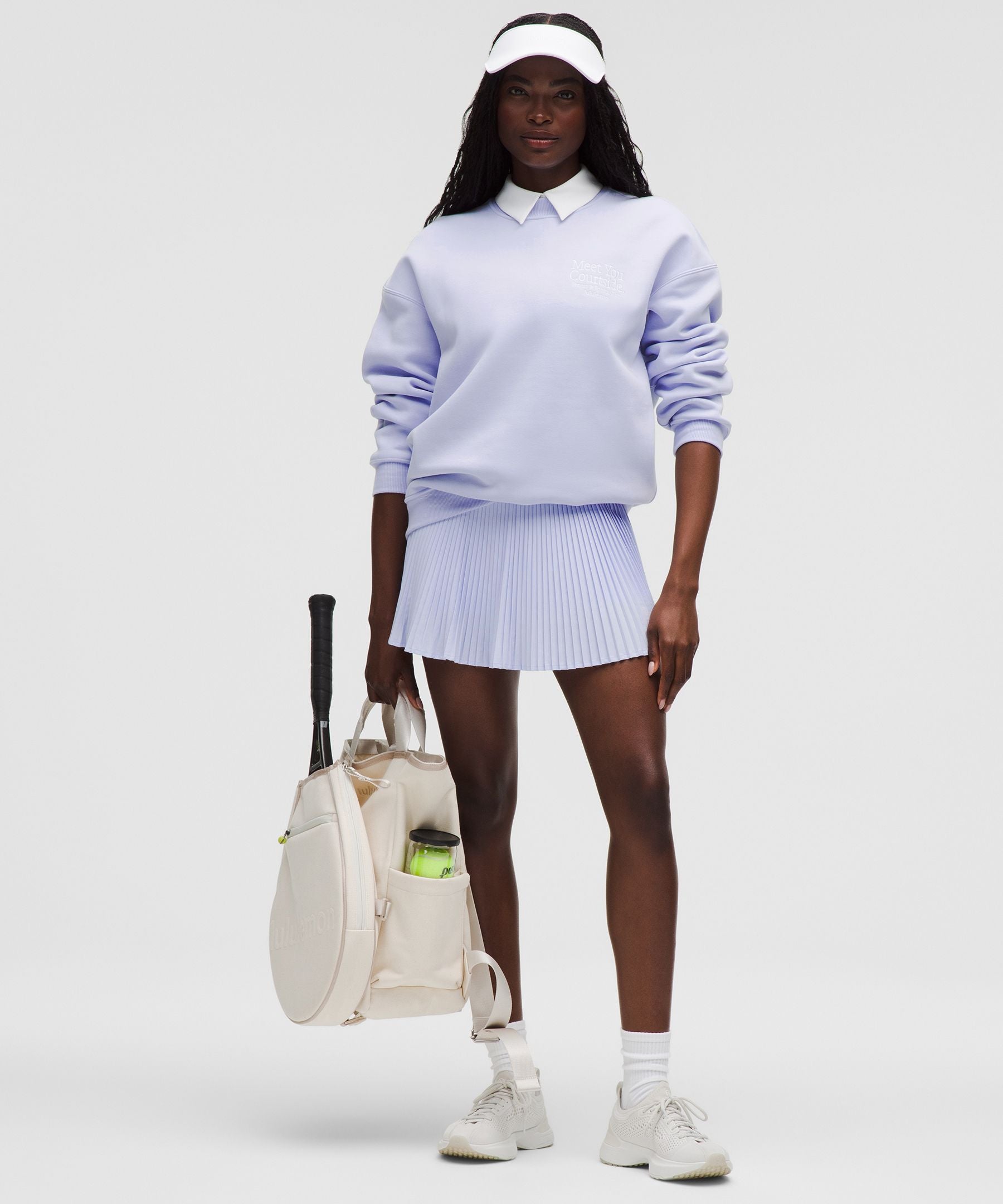 Lululemon Womens Big Cozy Oversized Pullover *Tennis