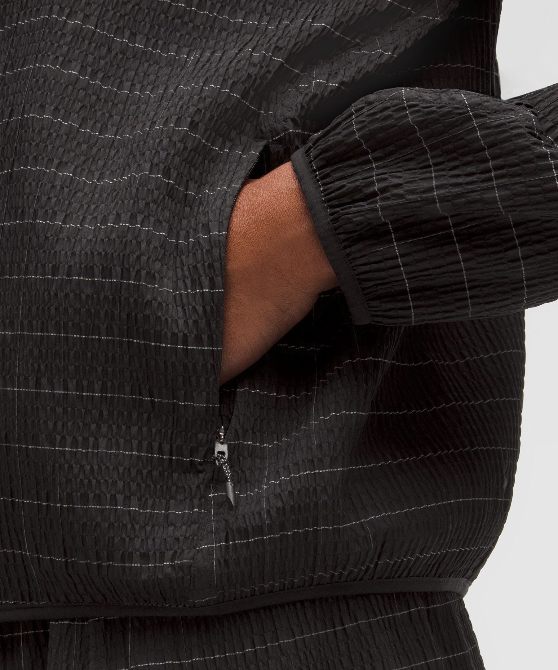 Lululemon Adapted State Textured Jacket *Reflective Grid