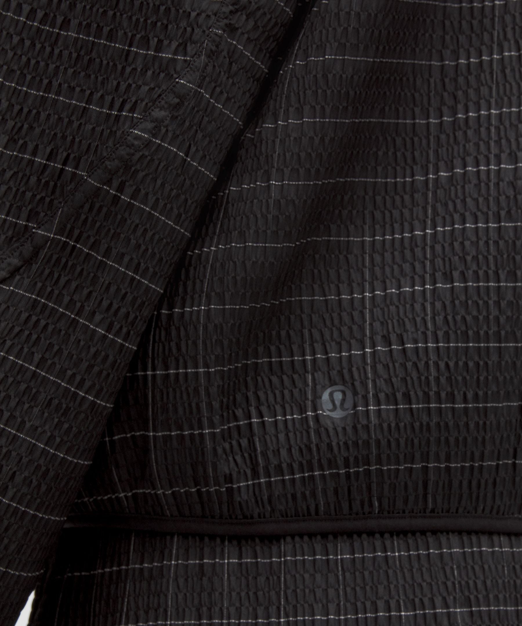 Lululemon Adapted State Textured Jacket *Reflective Grid