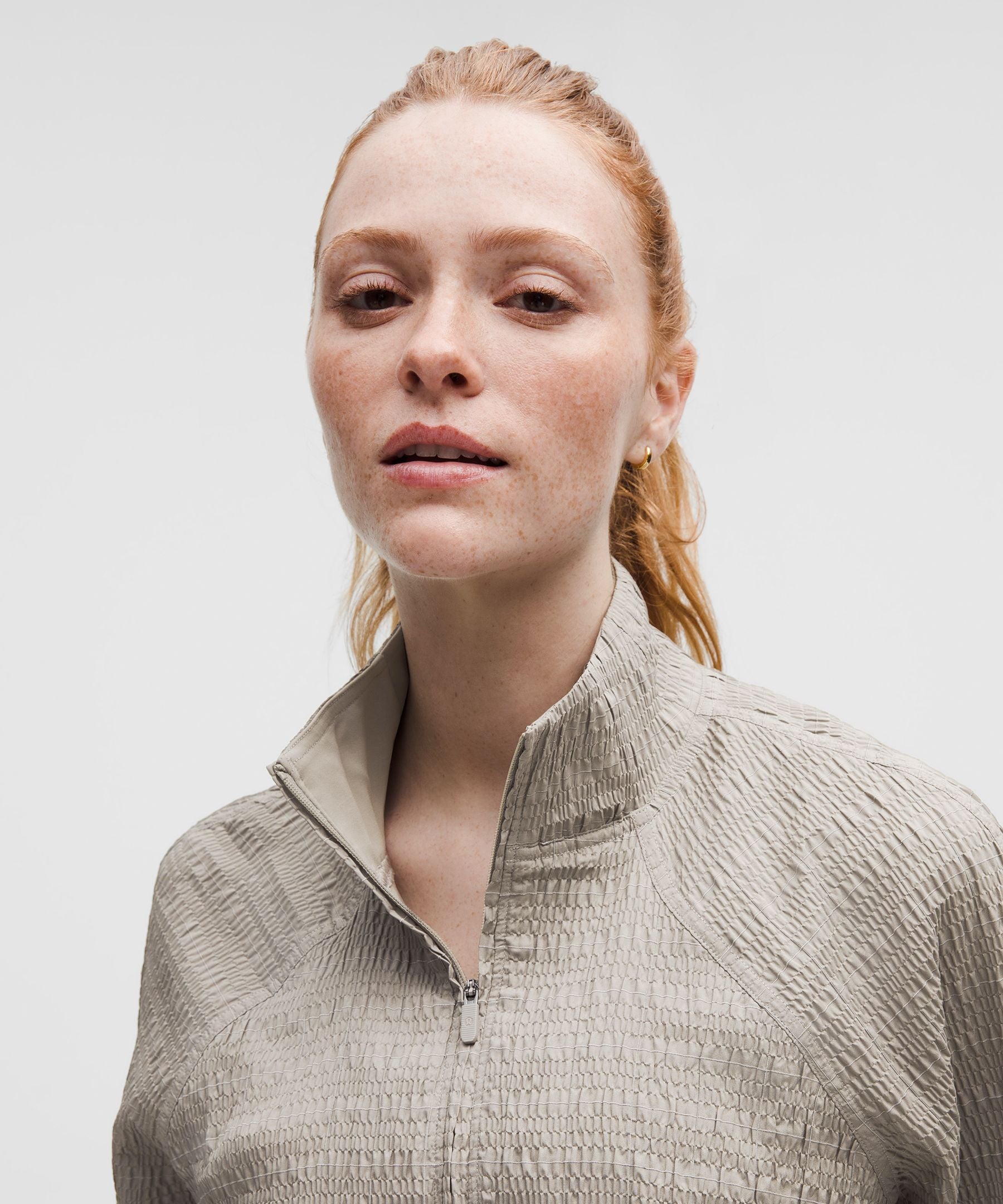 Lululemon Women's Adapted State Textured Jacket *Reflective Grid