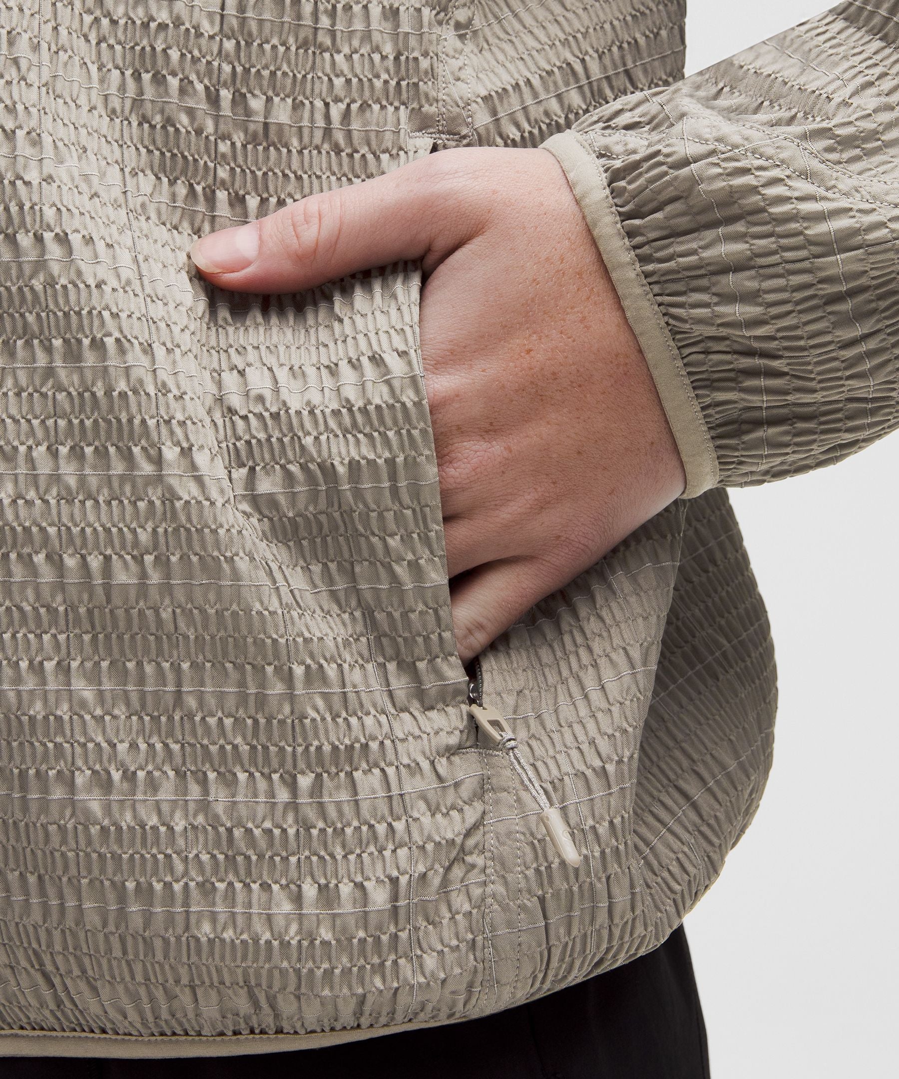Lululemon Adapted State Textured Jacket *Reflective Grid