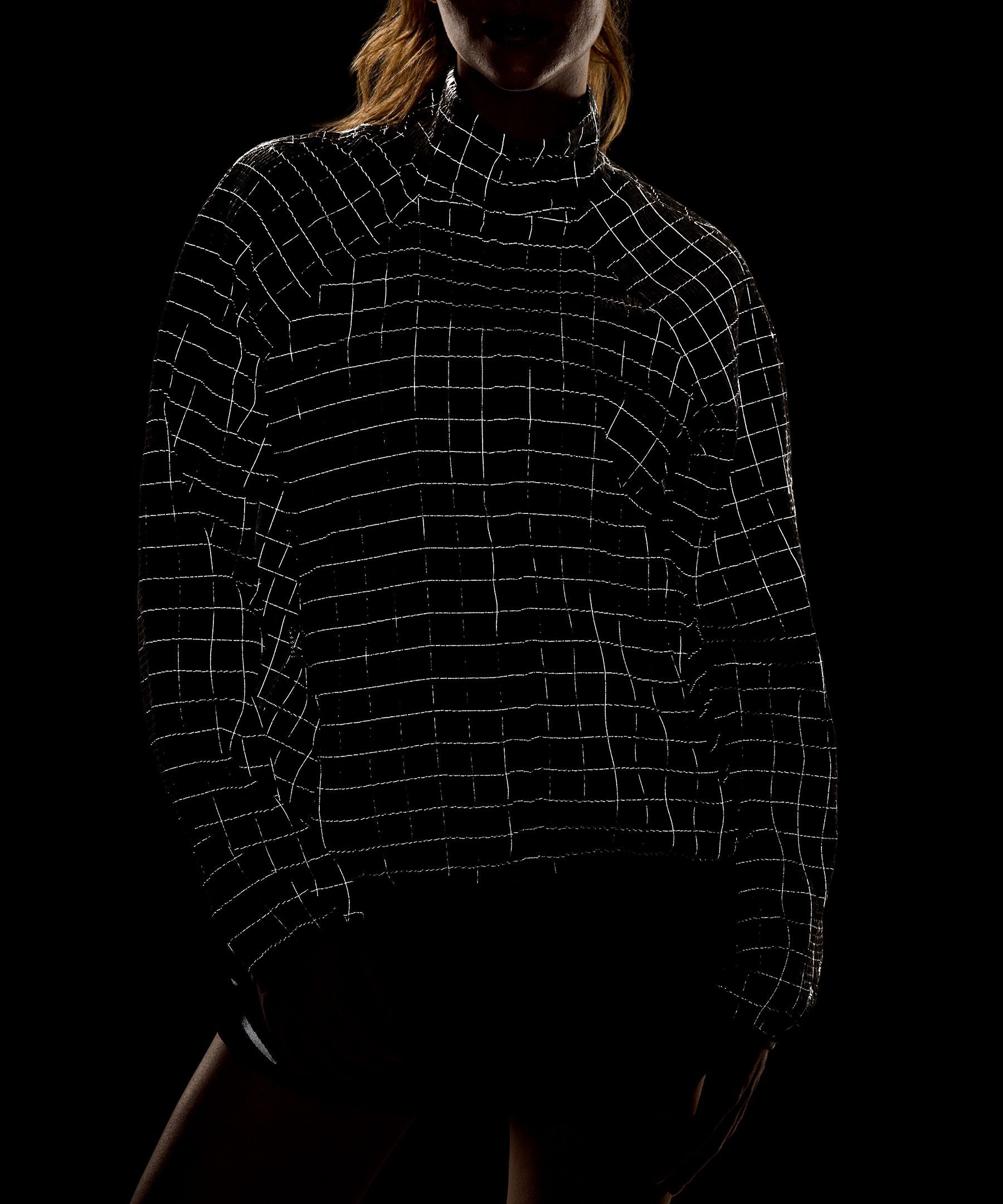 Lululemon Adapted State Textured Jacket *Reflective Grid
