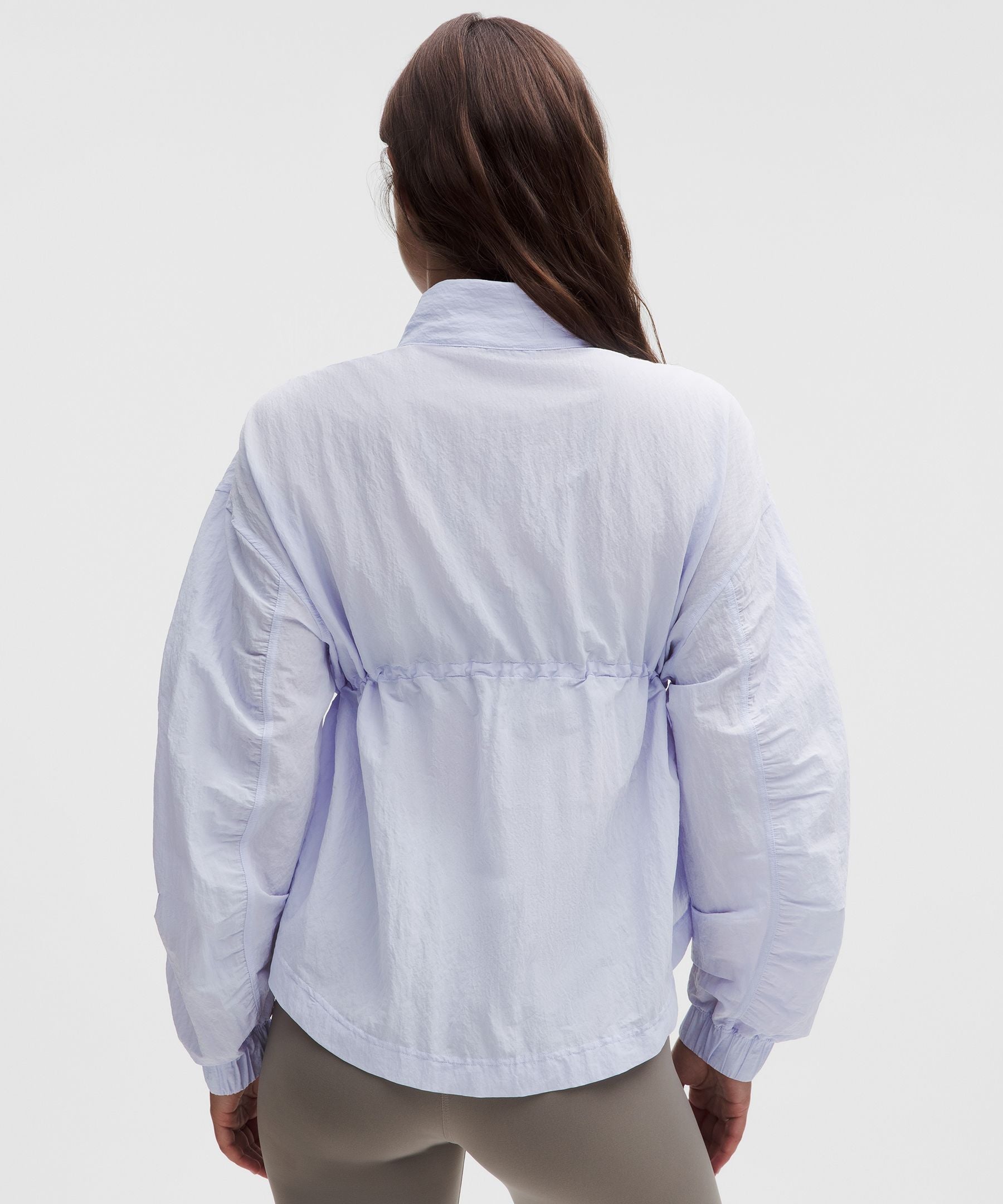 Lululemon Crinkle Nylon Cinchable Jacket