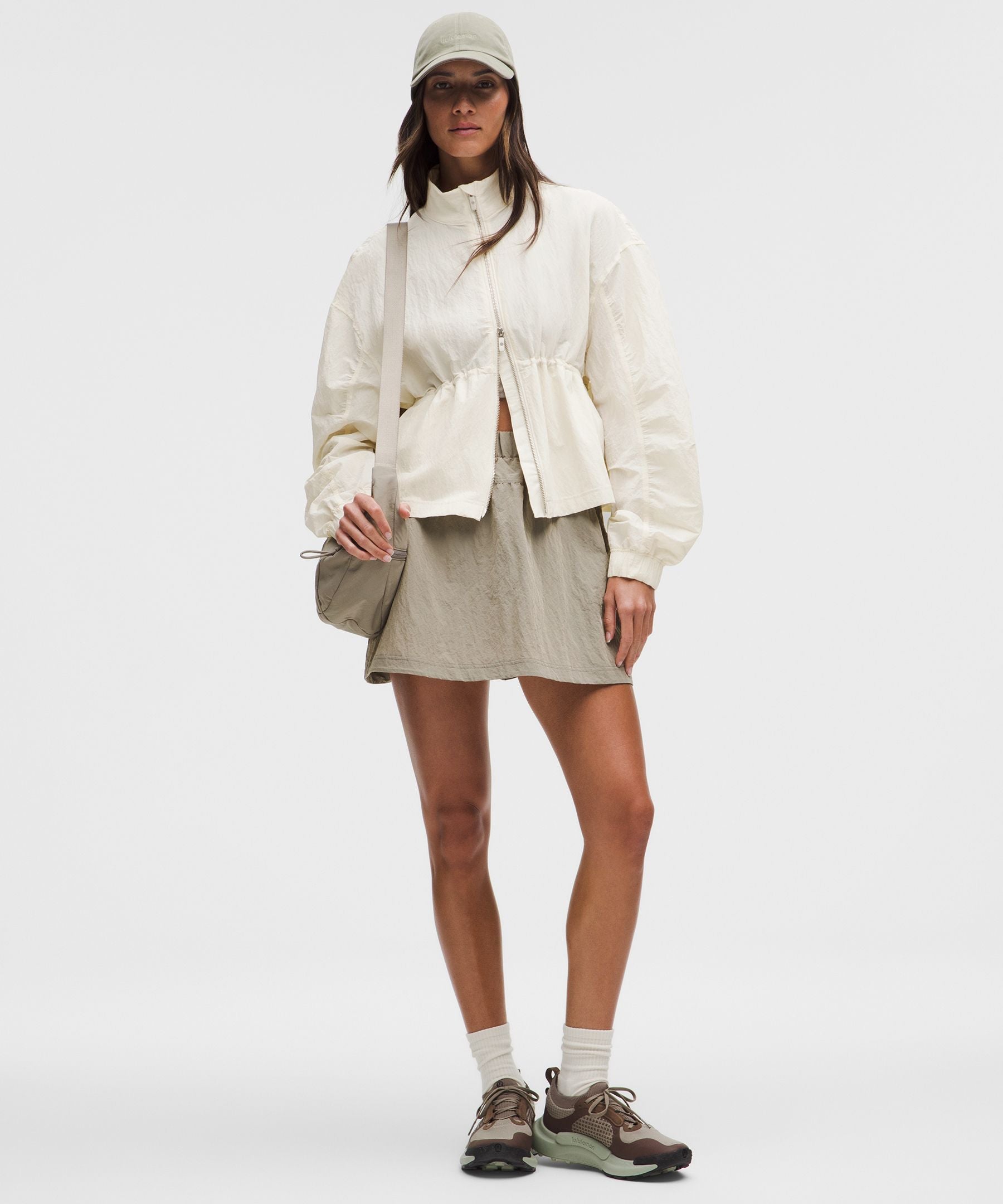 Lululemon Crinkle Nylon Cinchable Jacket
