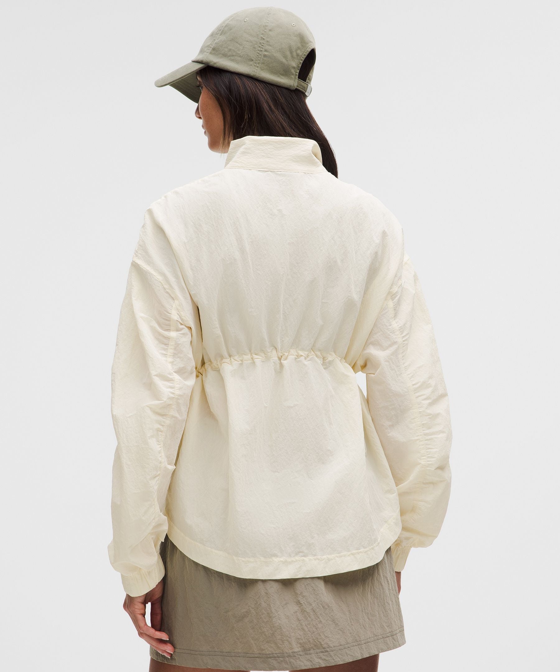 Lululemon Crinkle Nylon Cinchable Jacket