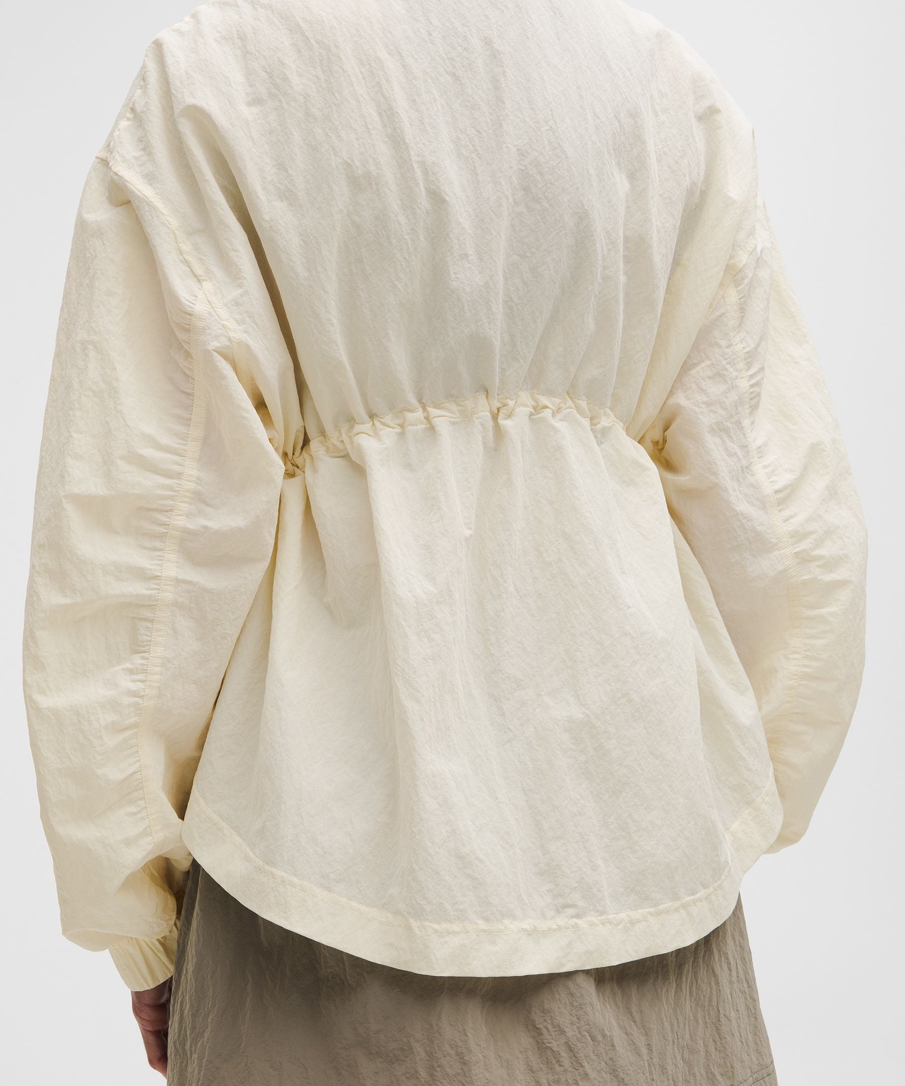 Lululemon Crinkle Nylon Cinchable Jacket