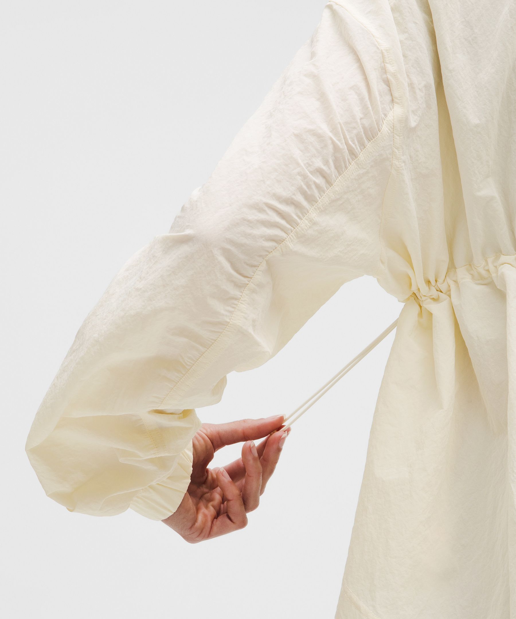 Lululemon Crinkle Nylon Cinchable Jacket