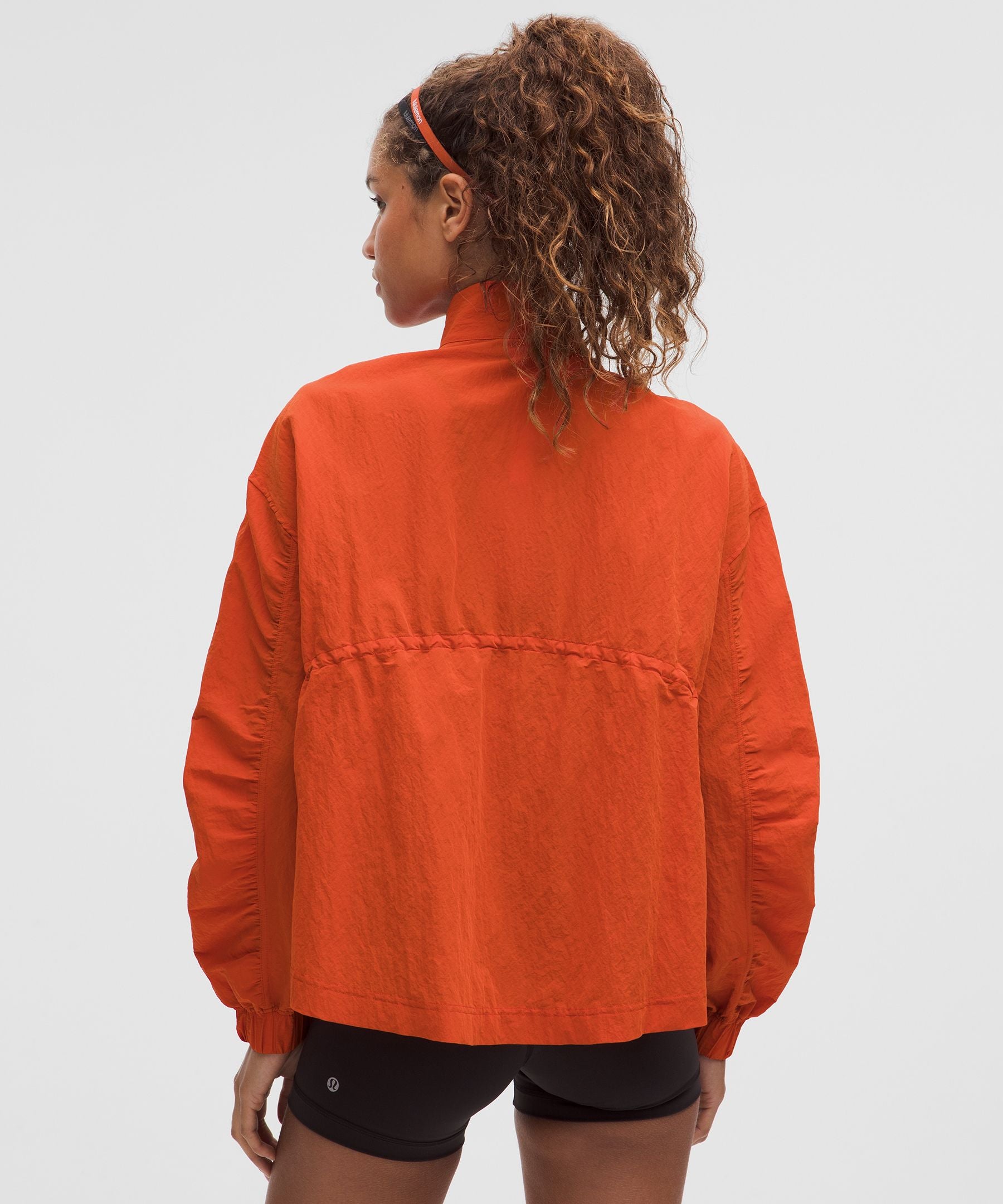 Lululemon Crinkle Nylon Cinchable Jacket