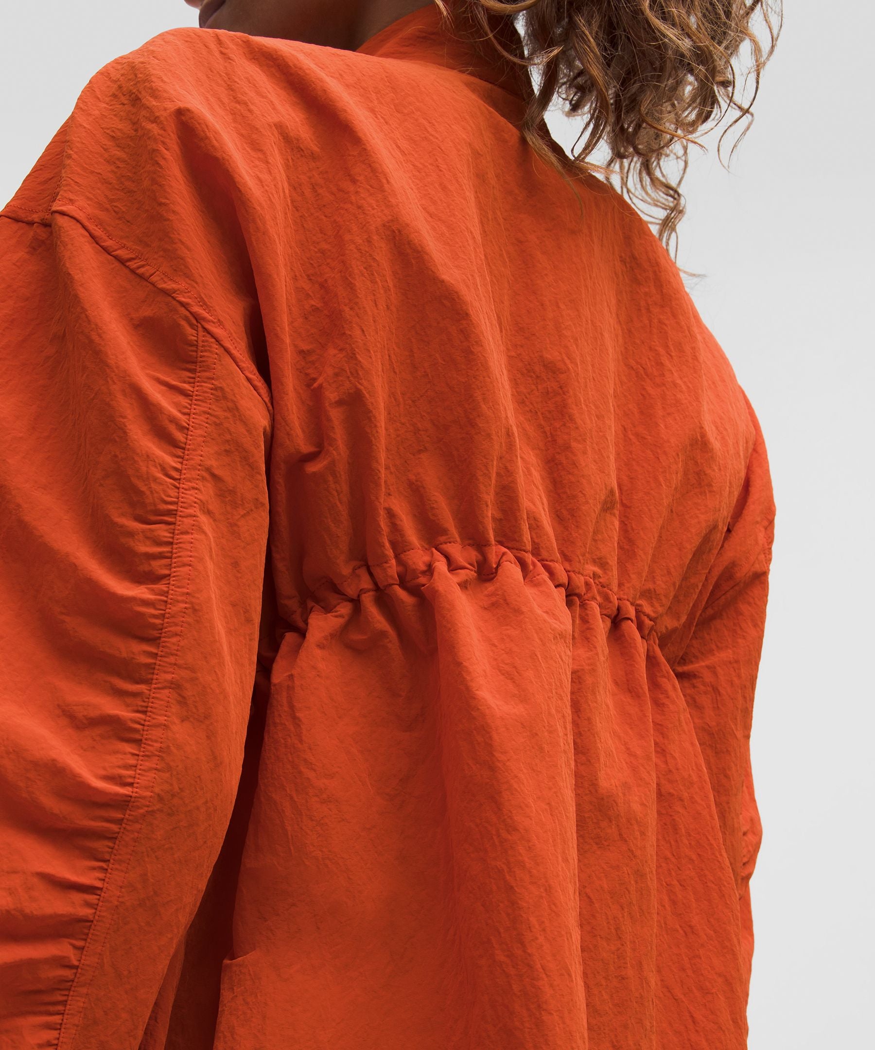 Lululemon Crinkle Nylon Cinchable Jacket