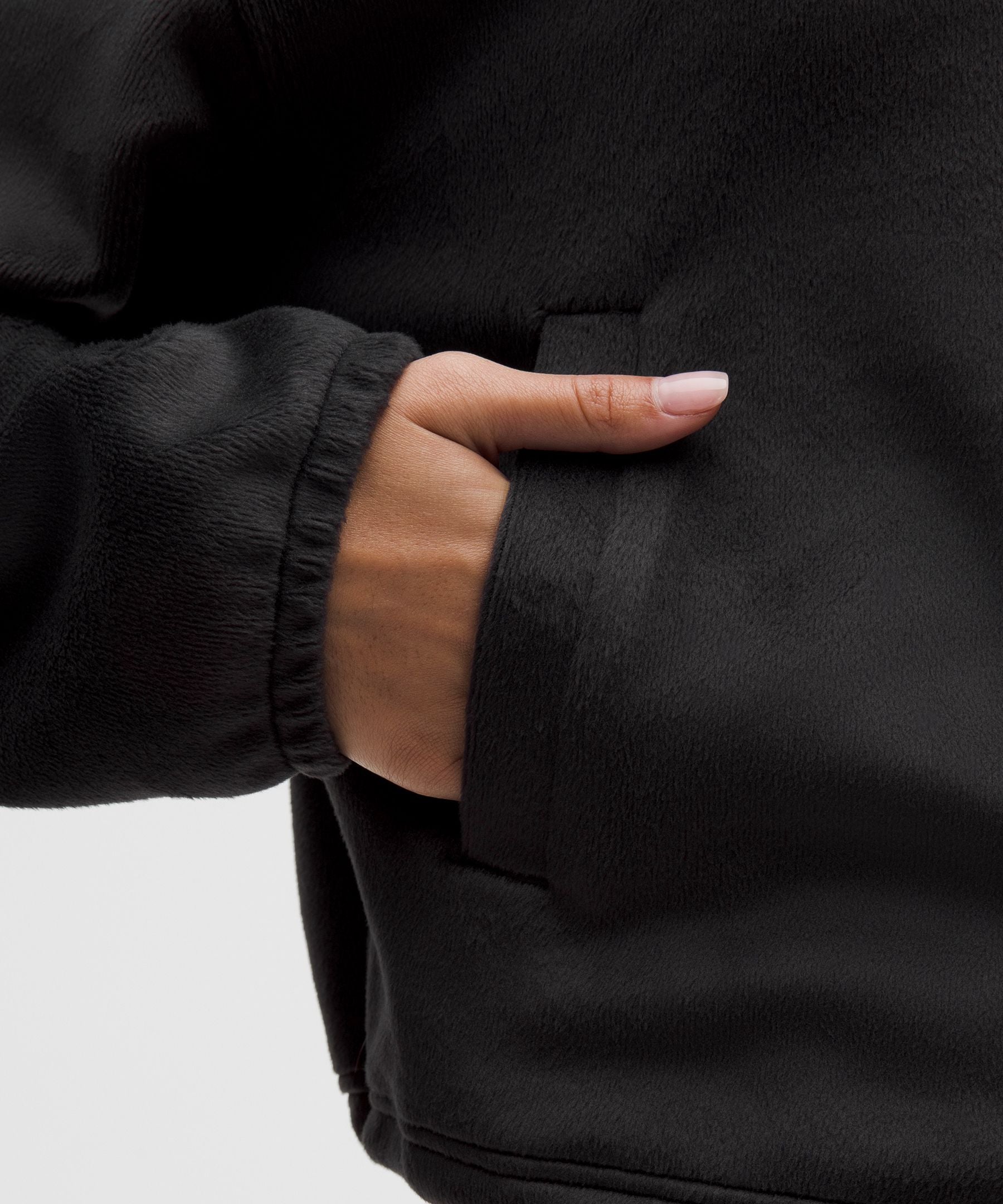 Lululemon Women's Plush Velour Oversized Half Zip