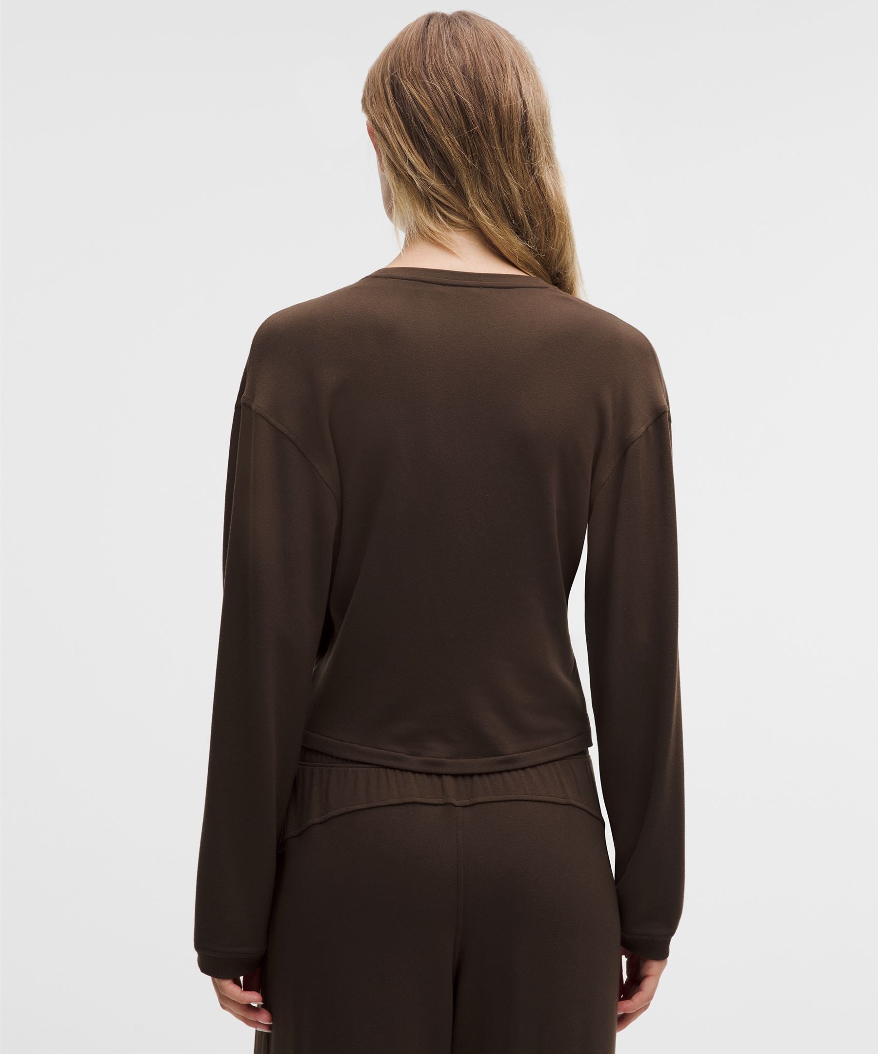 Lululemon Women's BeCalm Wrap-Front Long-Sleeve Shirt