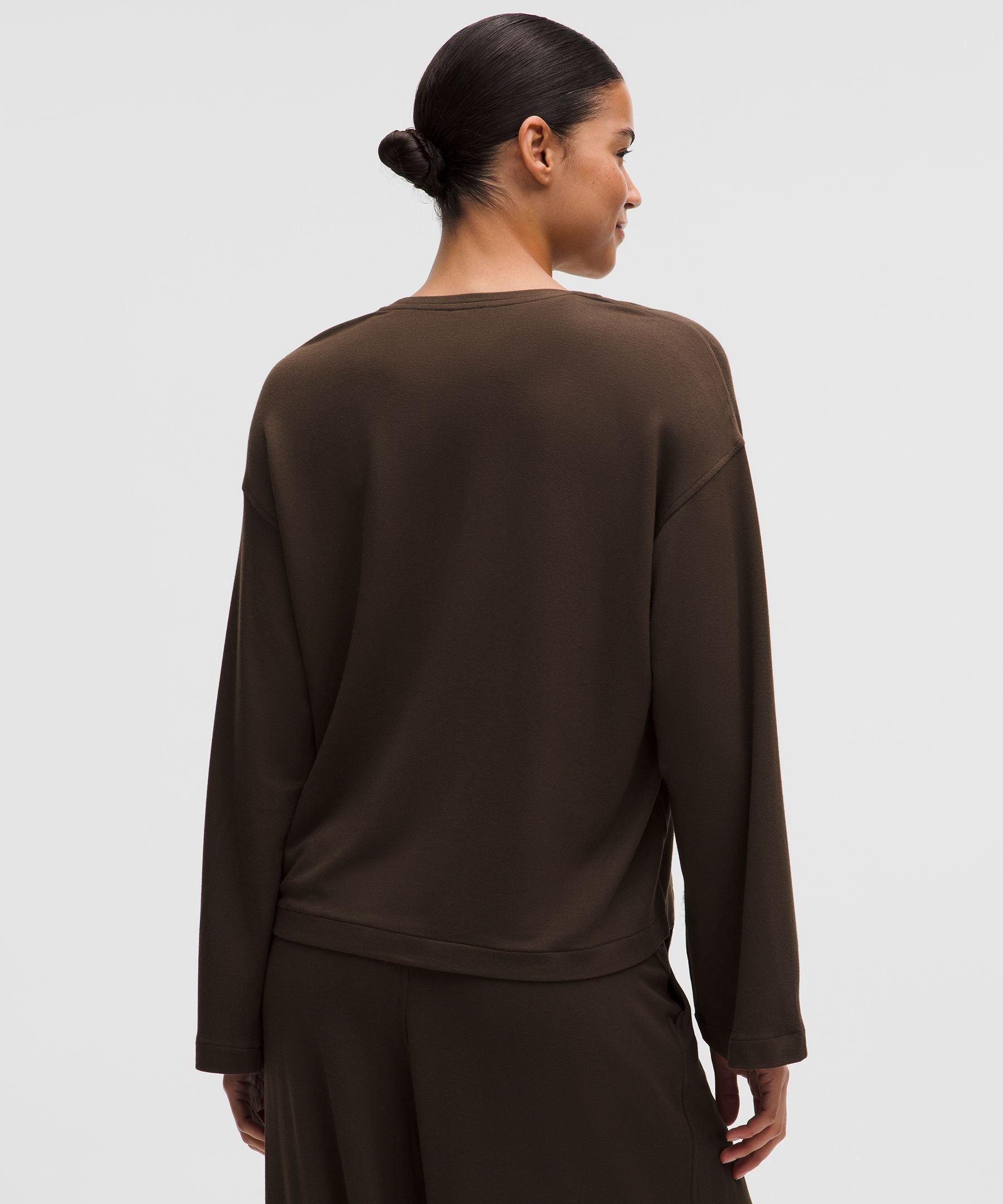 Lululemon Women's BeCalm V-Neck Bell Sleeve Shirt