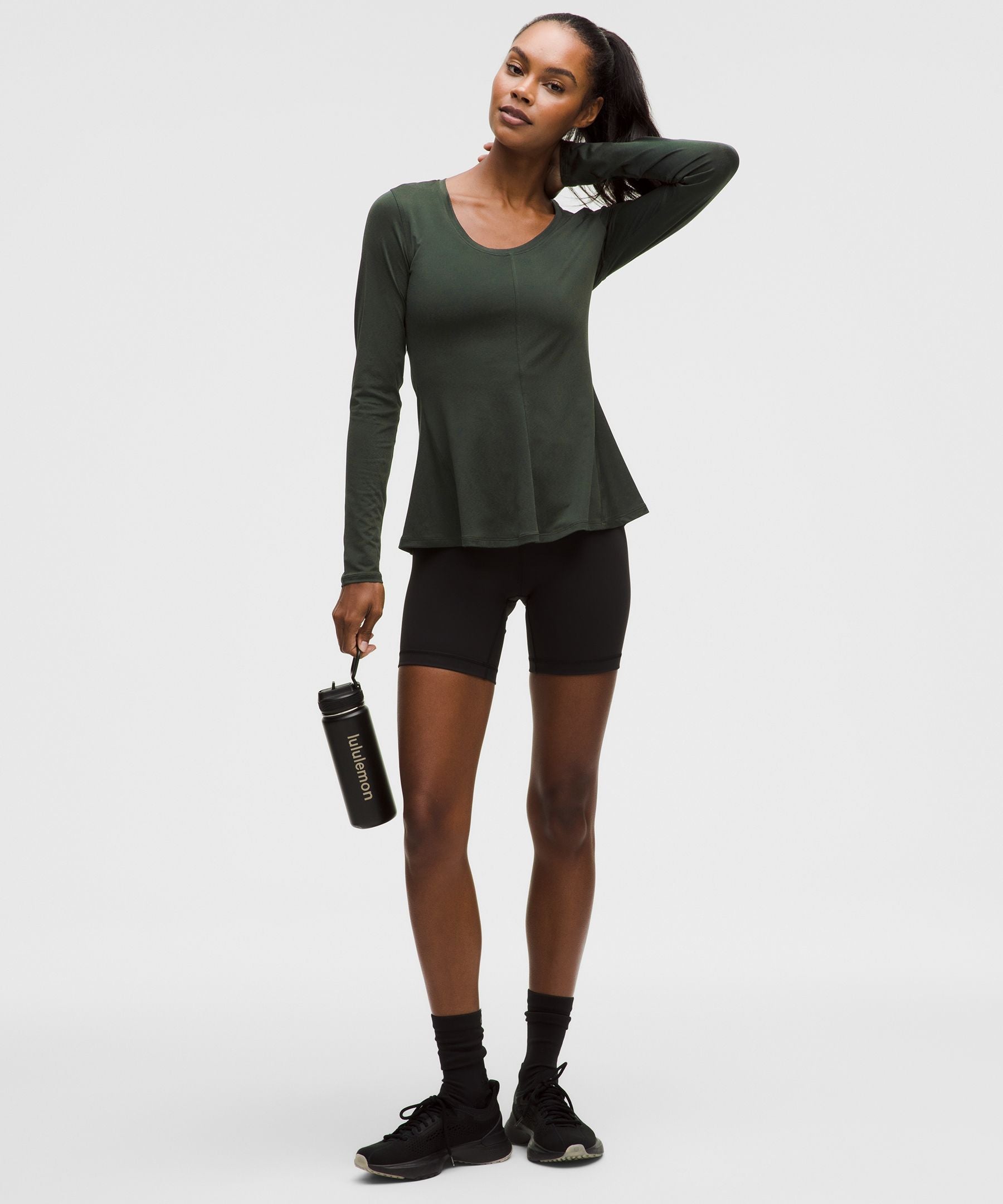 Lululemon Women's Lightweight Flowy Hem Long-Sleeve Shirt