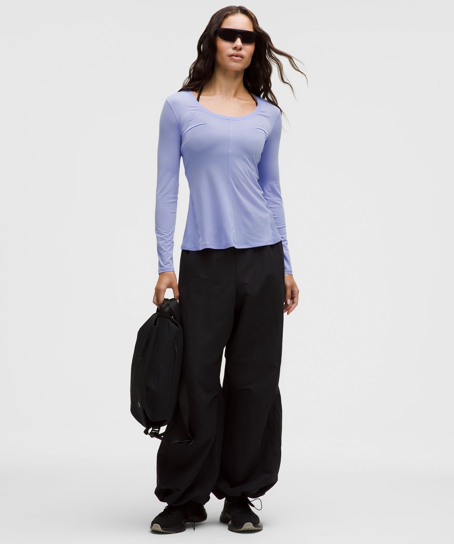 Lululemon Women's Lightweight Flowy Hem Long-Sleeve Shirt