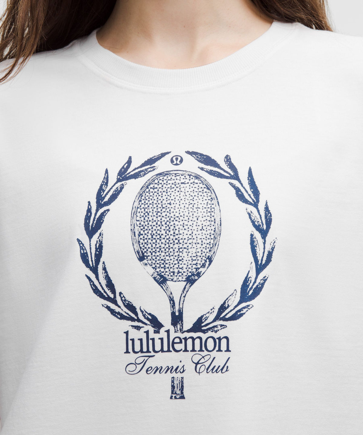 Lululemon Women's Relaxed-Fit Cotton T-Shirt *Tennis Club