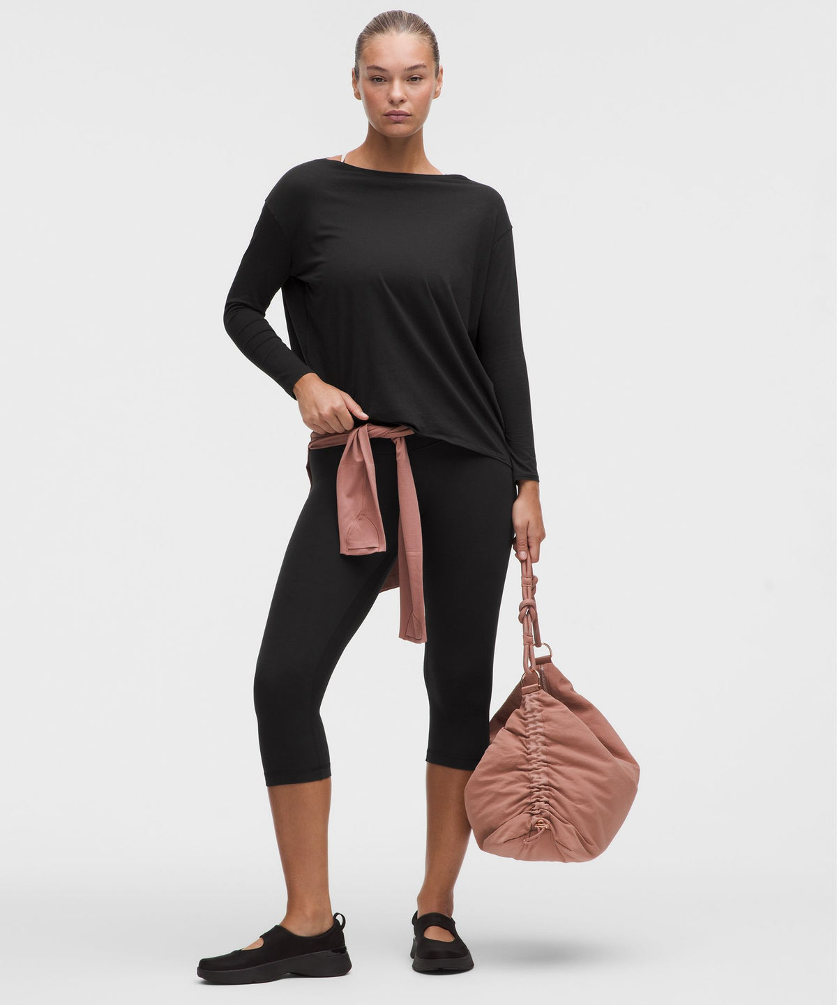 Lululemon Women's Back In Action Organic Cotton Long-Sleeve Shirt