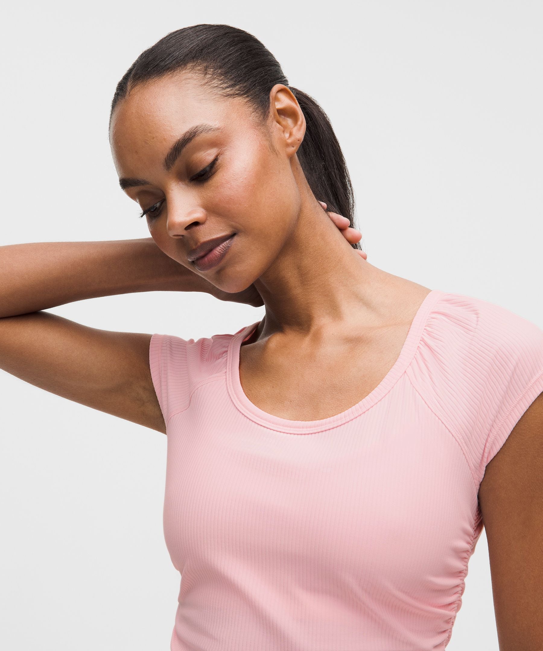 Lululemon Women's All It Takes Gathered Scoopneck T-Shirt