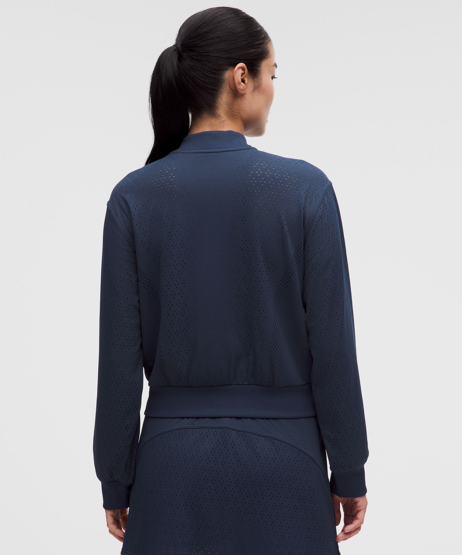 Lululemon Ace Advantage Knit Mesh Tennis Jacket