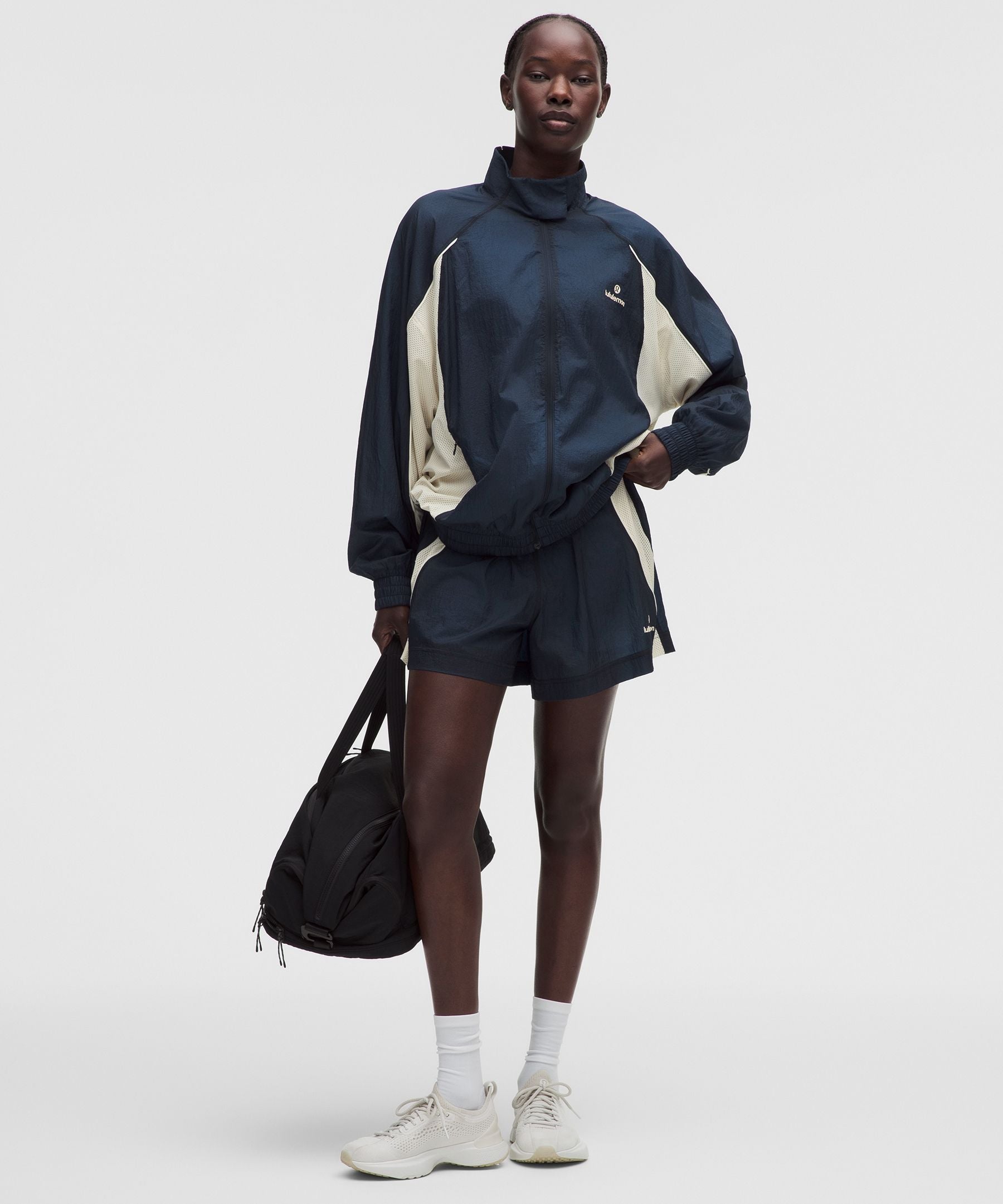 Lululemon License to Train Textured Nylon Jacket