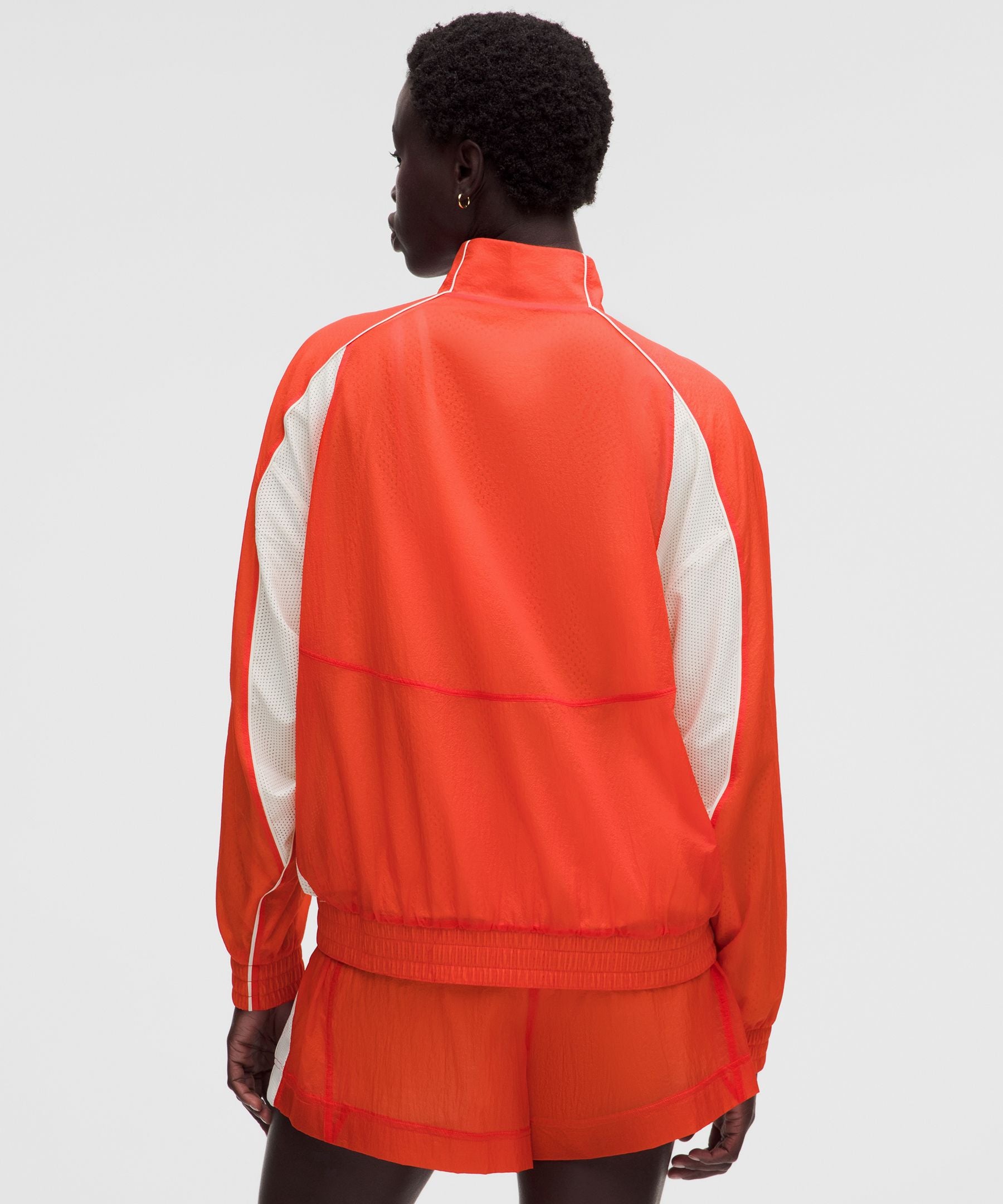 Lululemon License to Train Textured Nylon Jacket