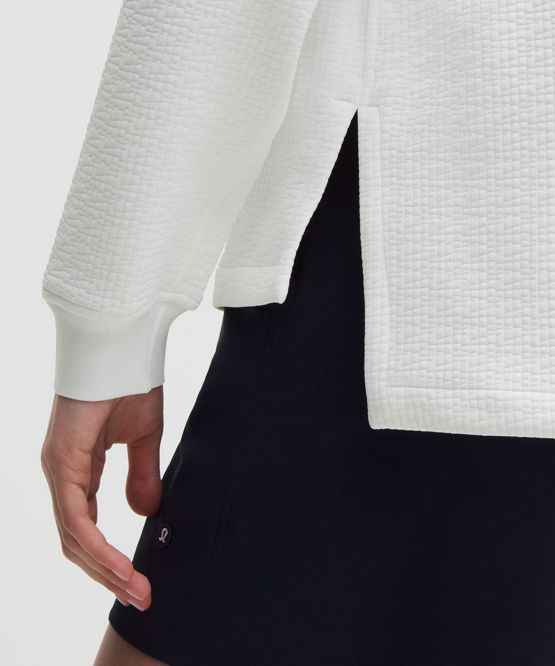 Lululemon Jacquard High-Low Golf Pullover