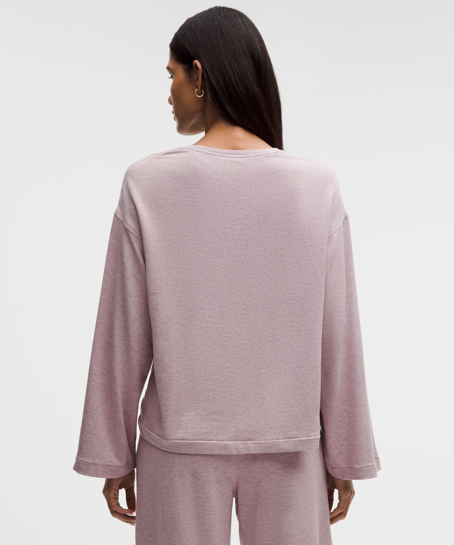 Lululemon Women's BeCalm V-Neck Bell Sleeve Shirt