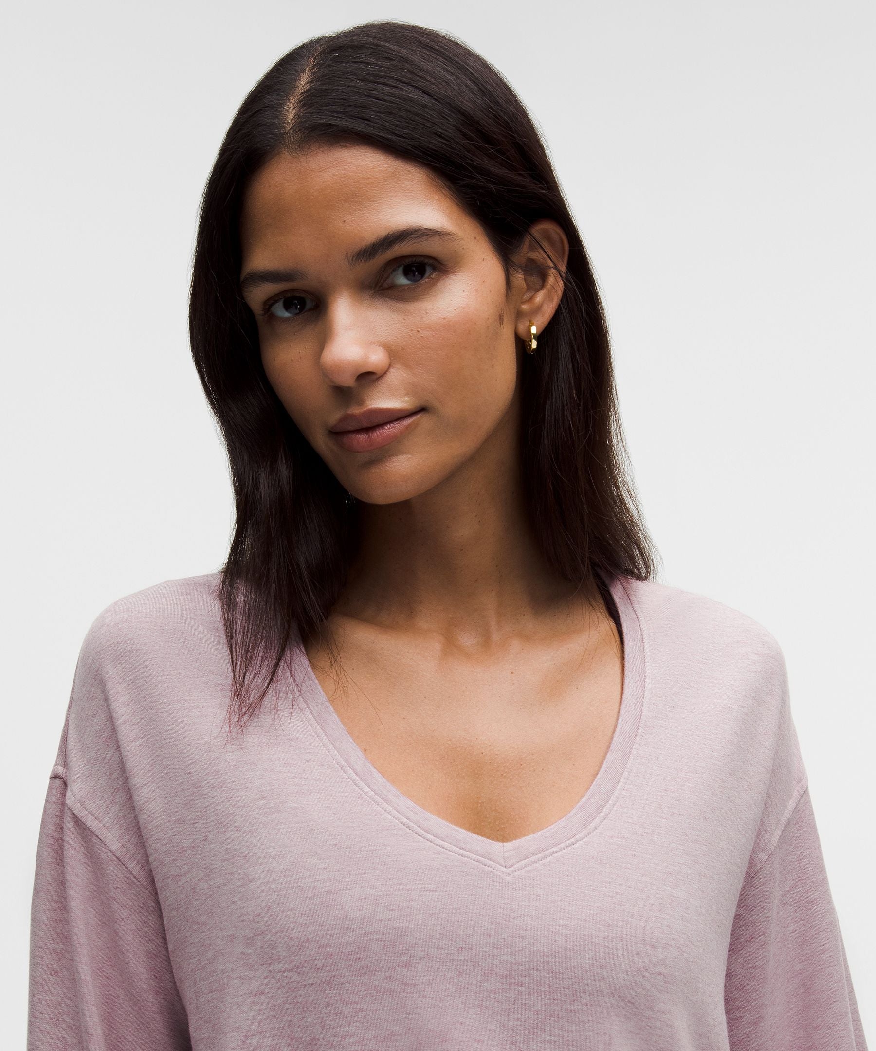 Lululemon Women's BeCalm V-Neck Bell Sleeve Shirt