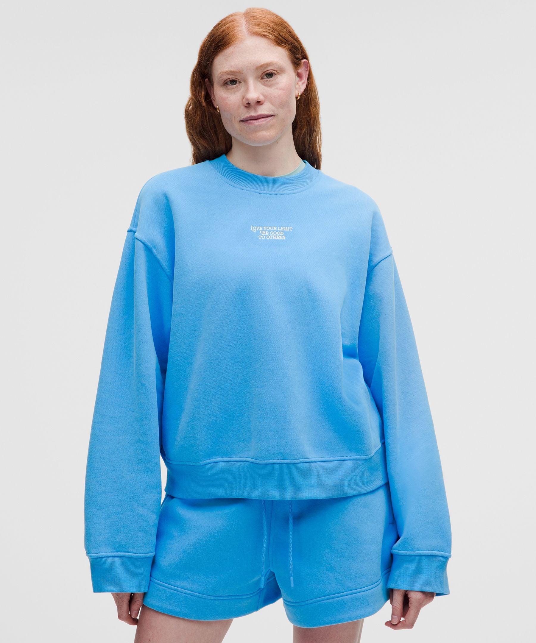 Lululemon Women's Steady State Oversized Crew *Pride
