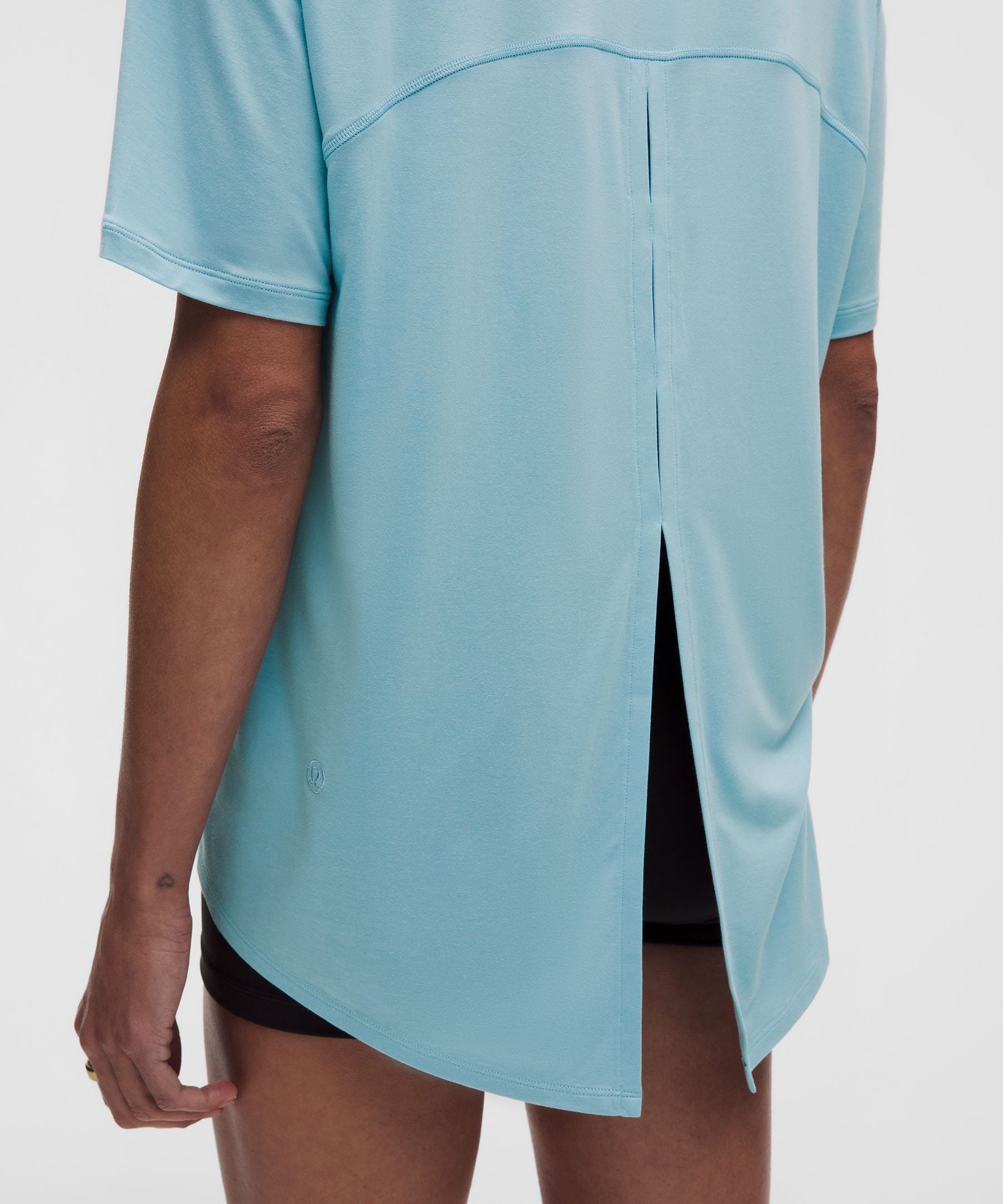 Lululemon Women's SilkyAppeal Tie-Back Short-Sleeve Shirt