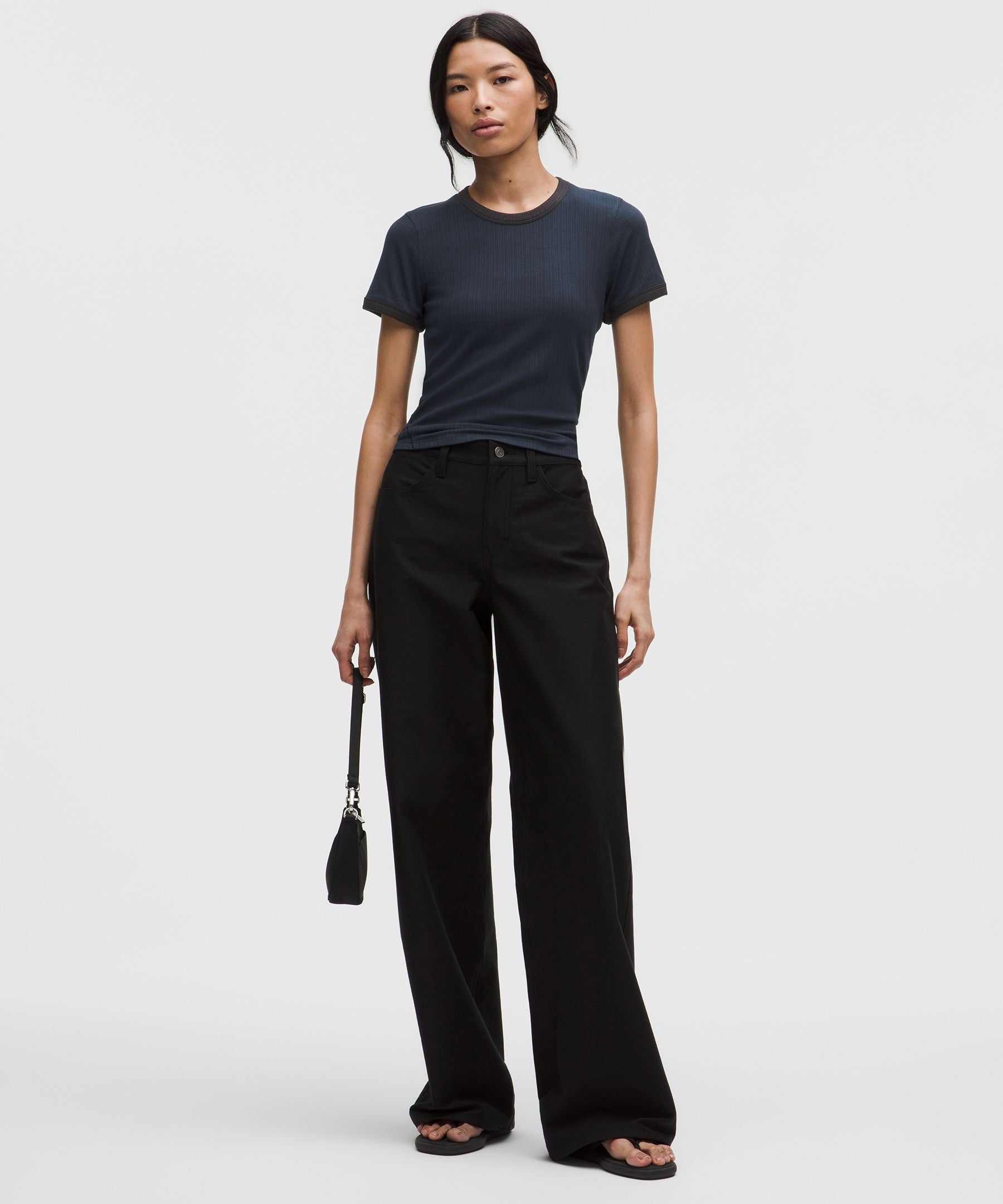 Lululemon Women's Hold Tight Micro-Rib Straight-Hem T-Shirt